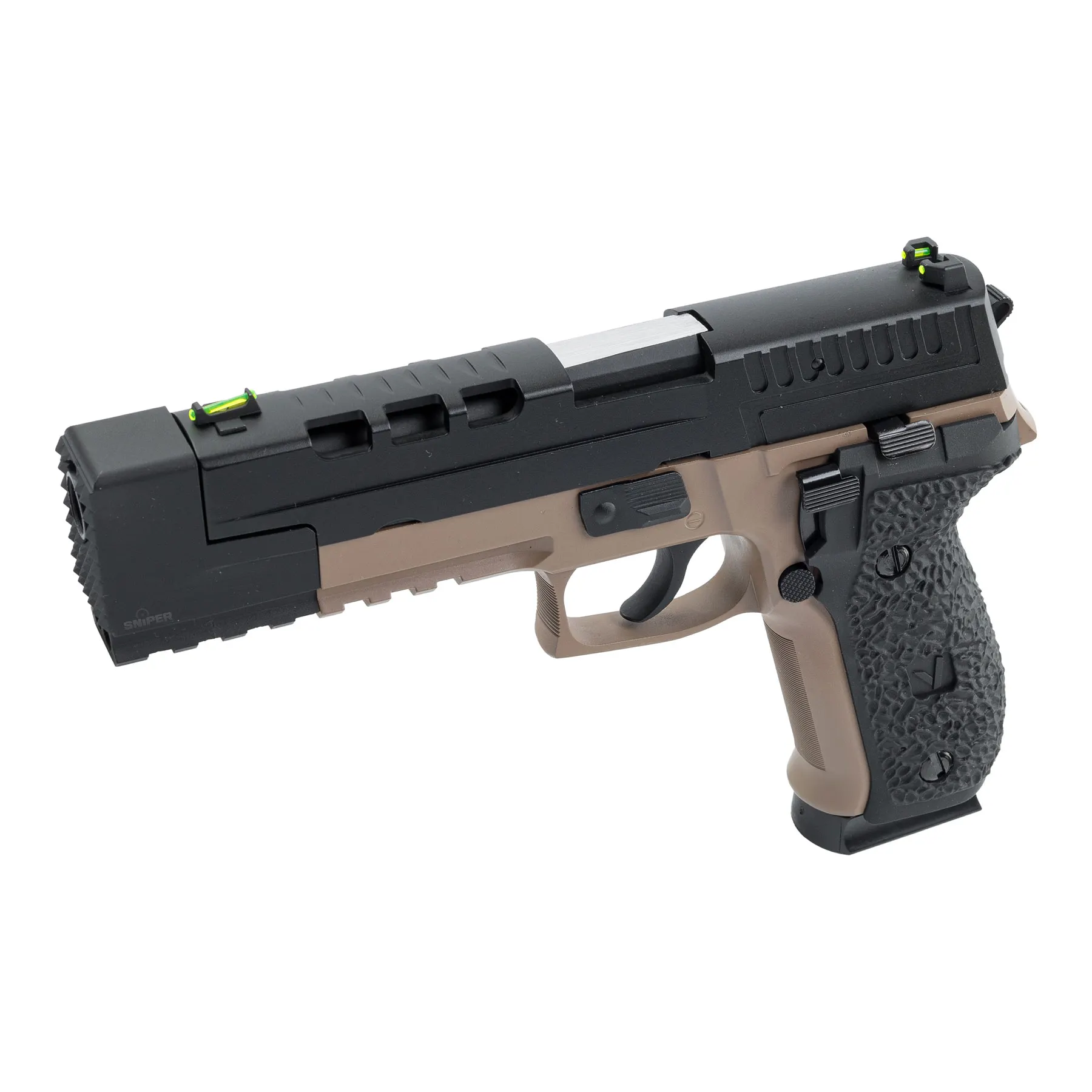 Vorsk VP-26X Softairpistole GBB, Tan