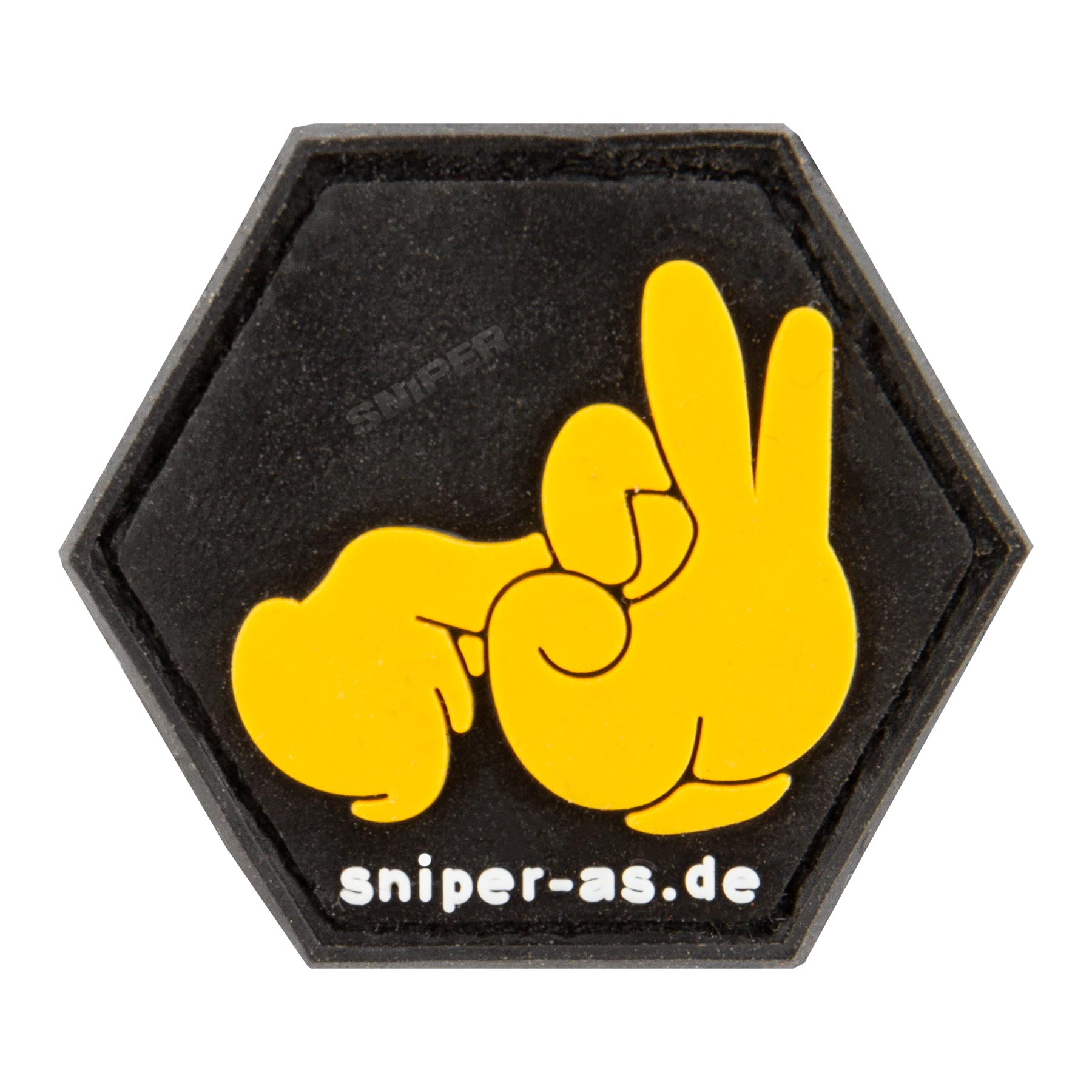 Fingers 3D Rubber Patch