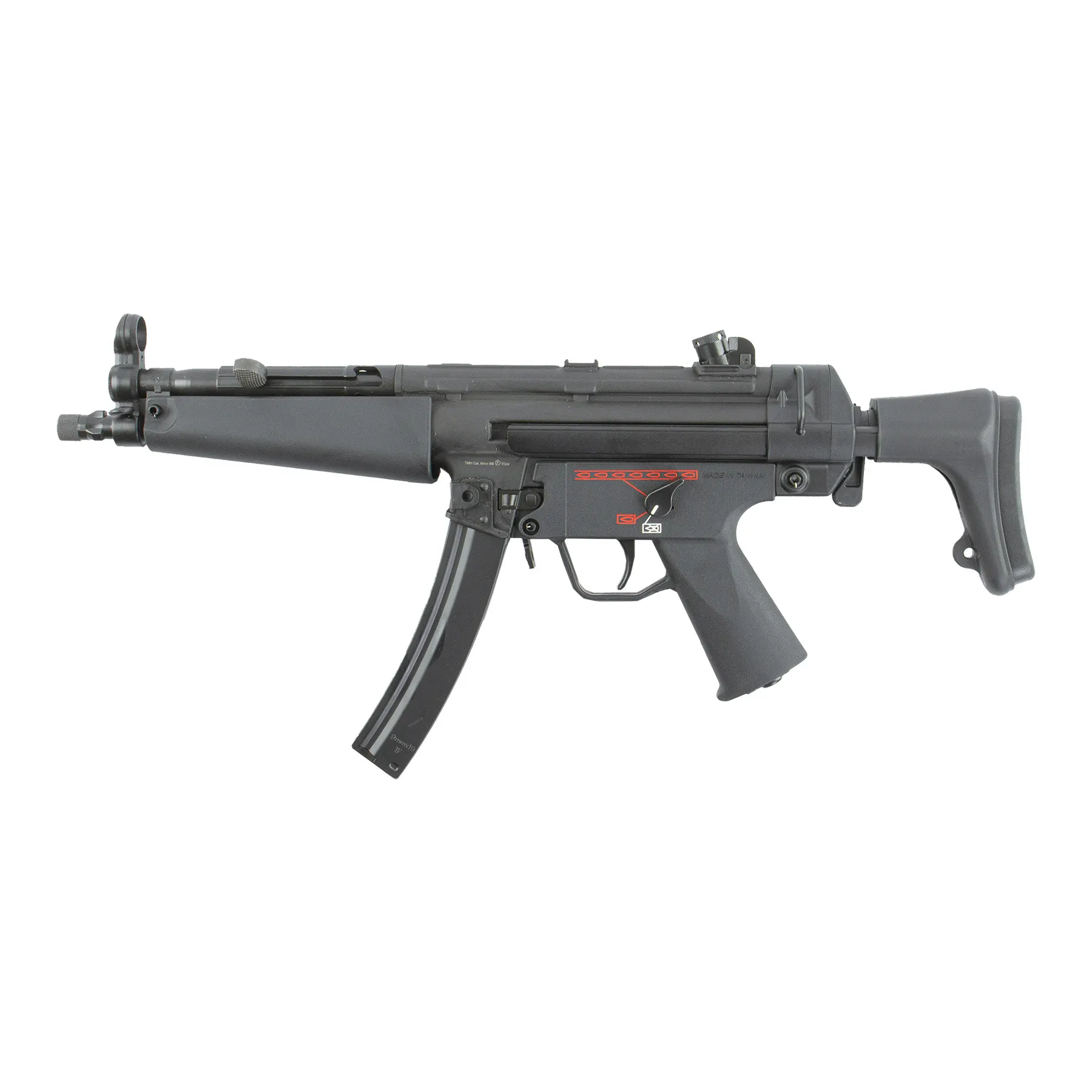 G&G TGM A3 RTS ETU Black, (S)AEG
