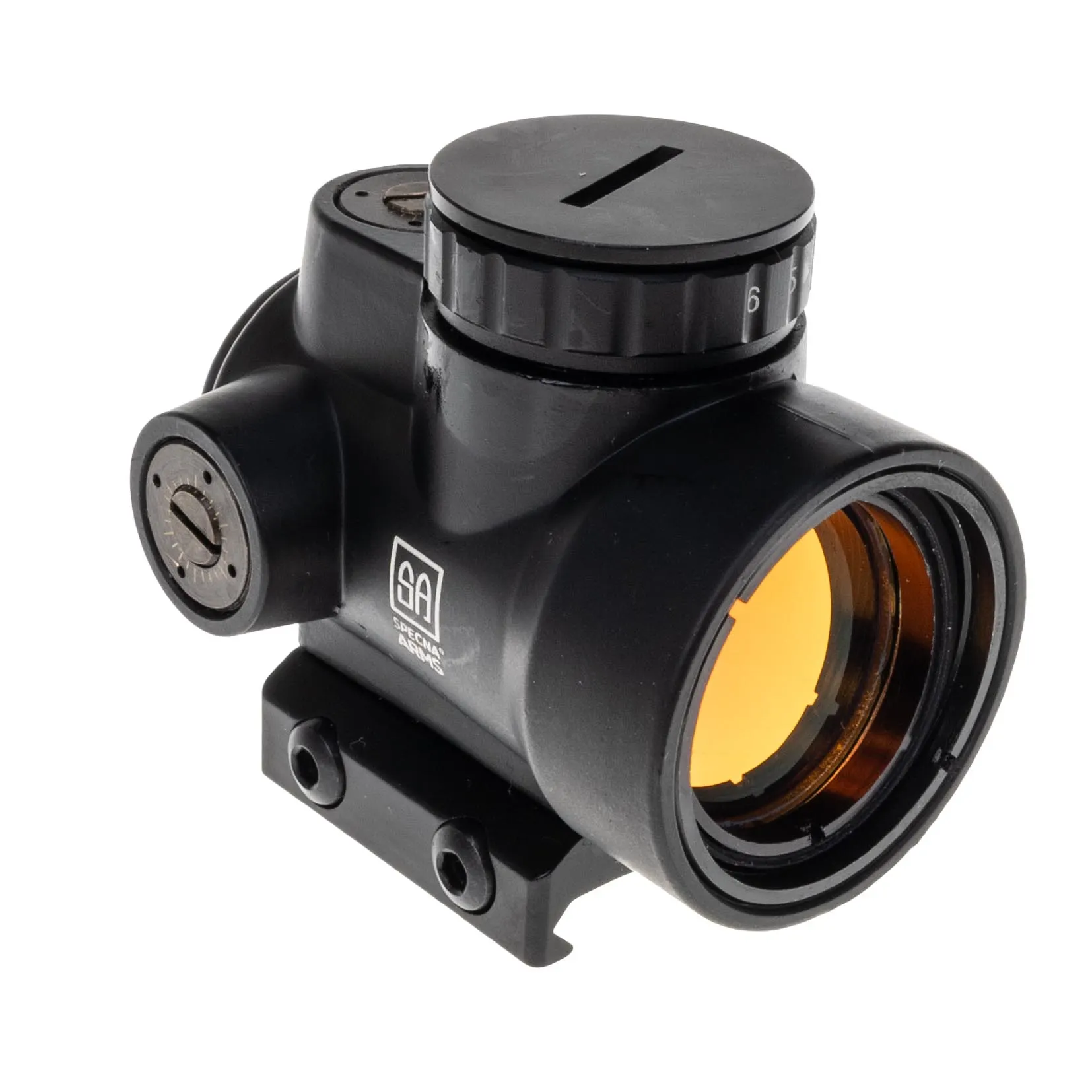 Specna Arms CORE Focus Red Dot Sight w/ QD High Mount, Black
