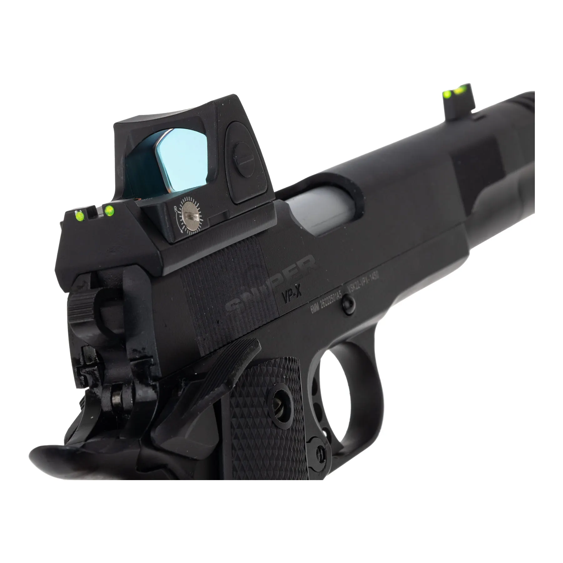 Vorsk VP-X GBB Softair Pistole BDS, Black