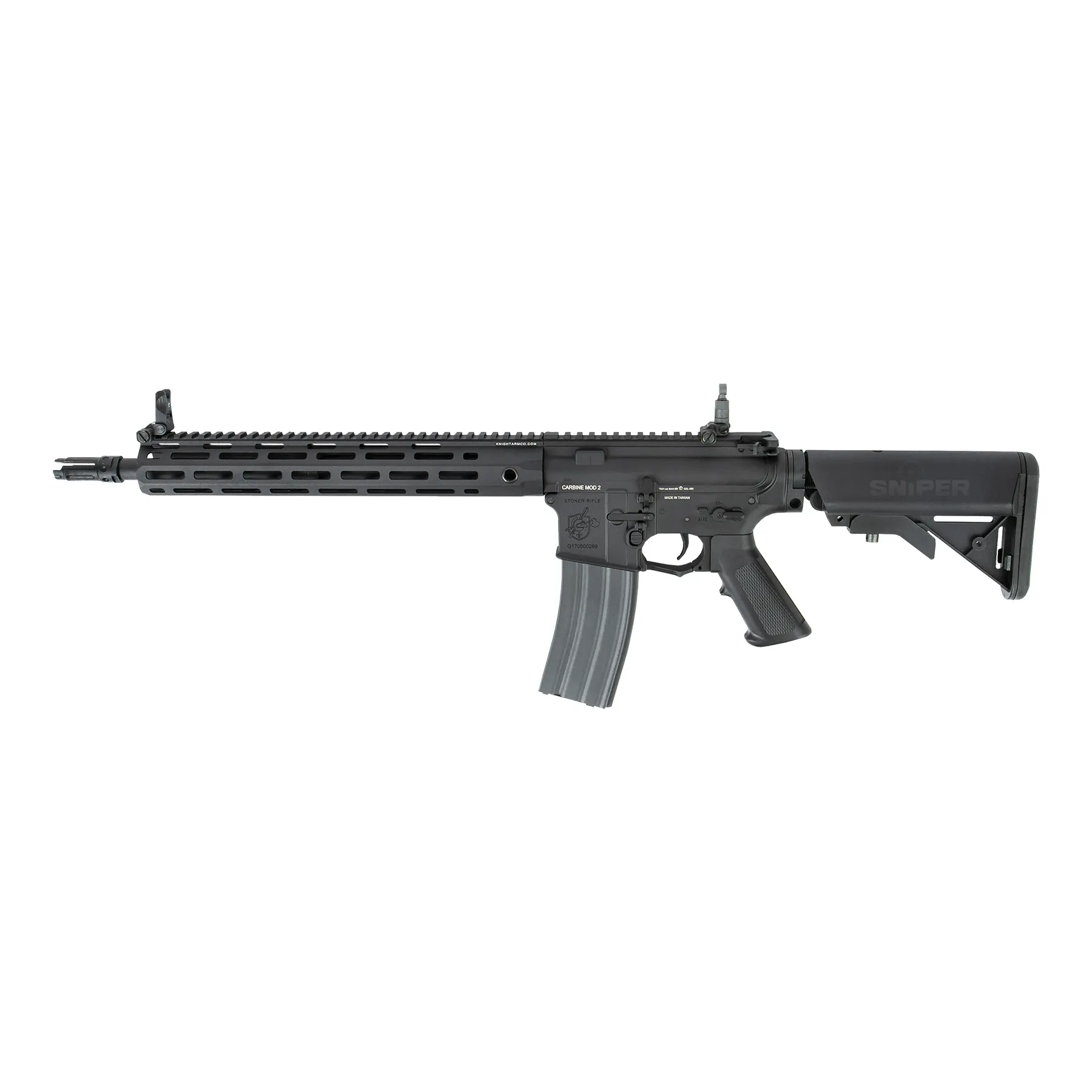 Knights Armament SR15 E3 MOD2 M-LOK Black, (S)AEG