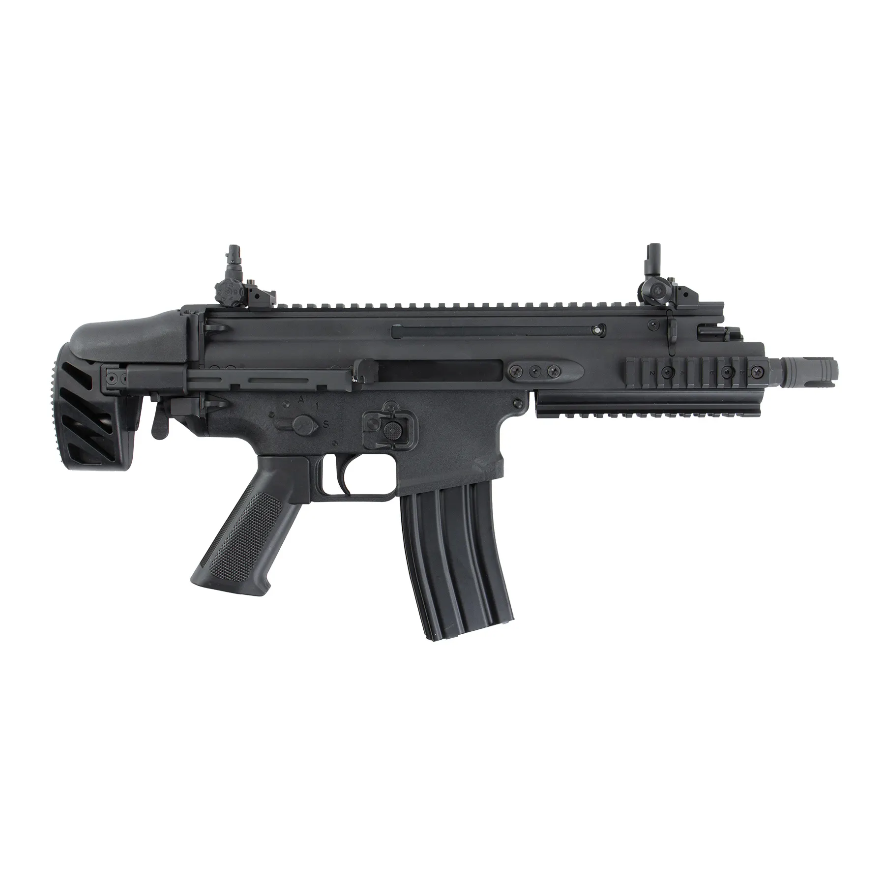 FN SCAR SC PDW 2023, (S)AEG, Black