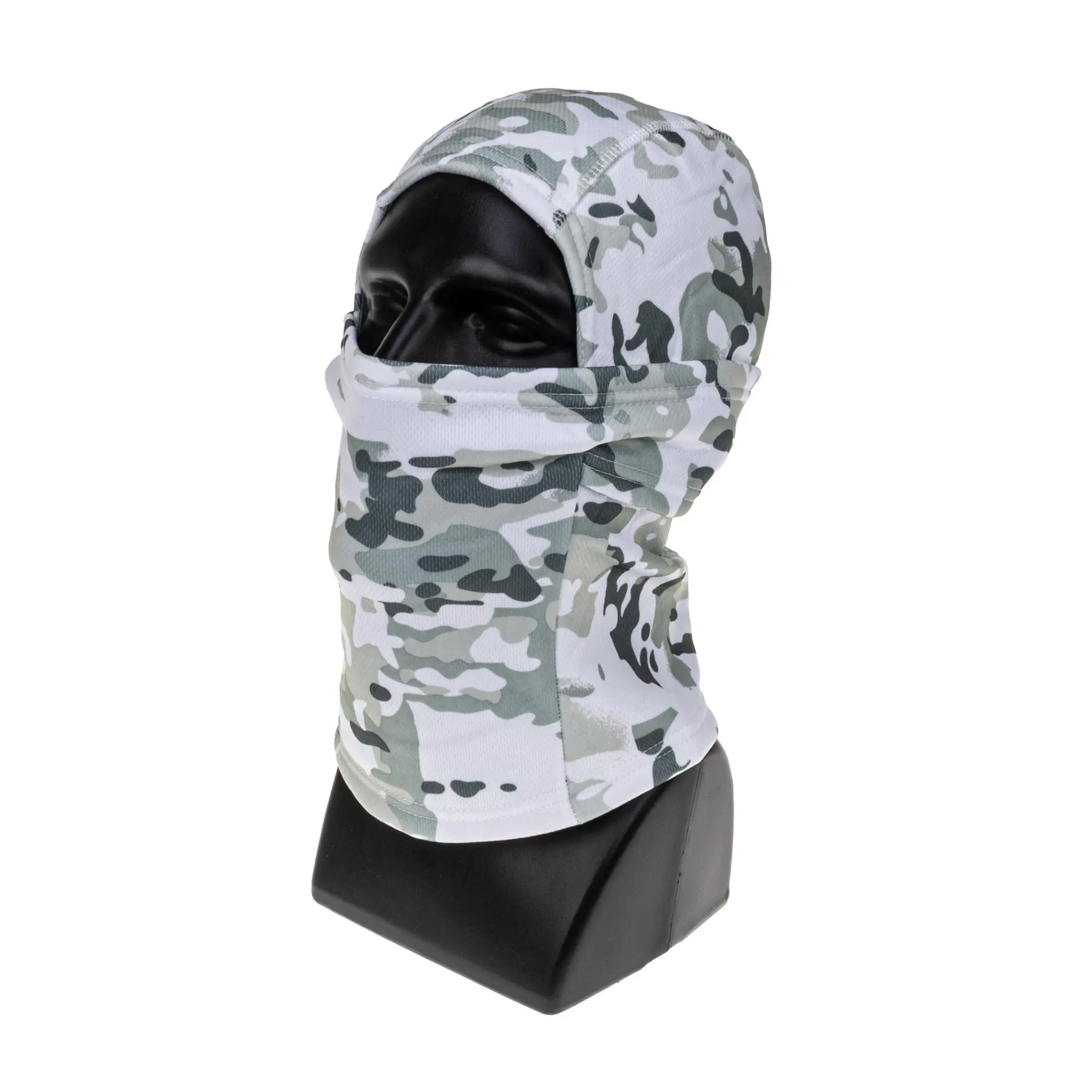 Balaclava Sturmhaube Thick, White Camo
