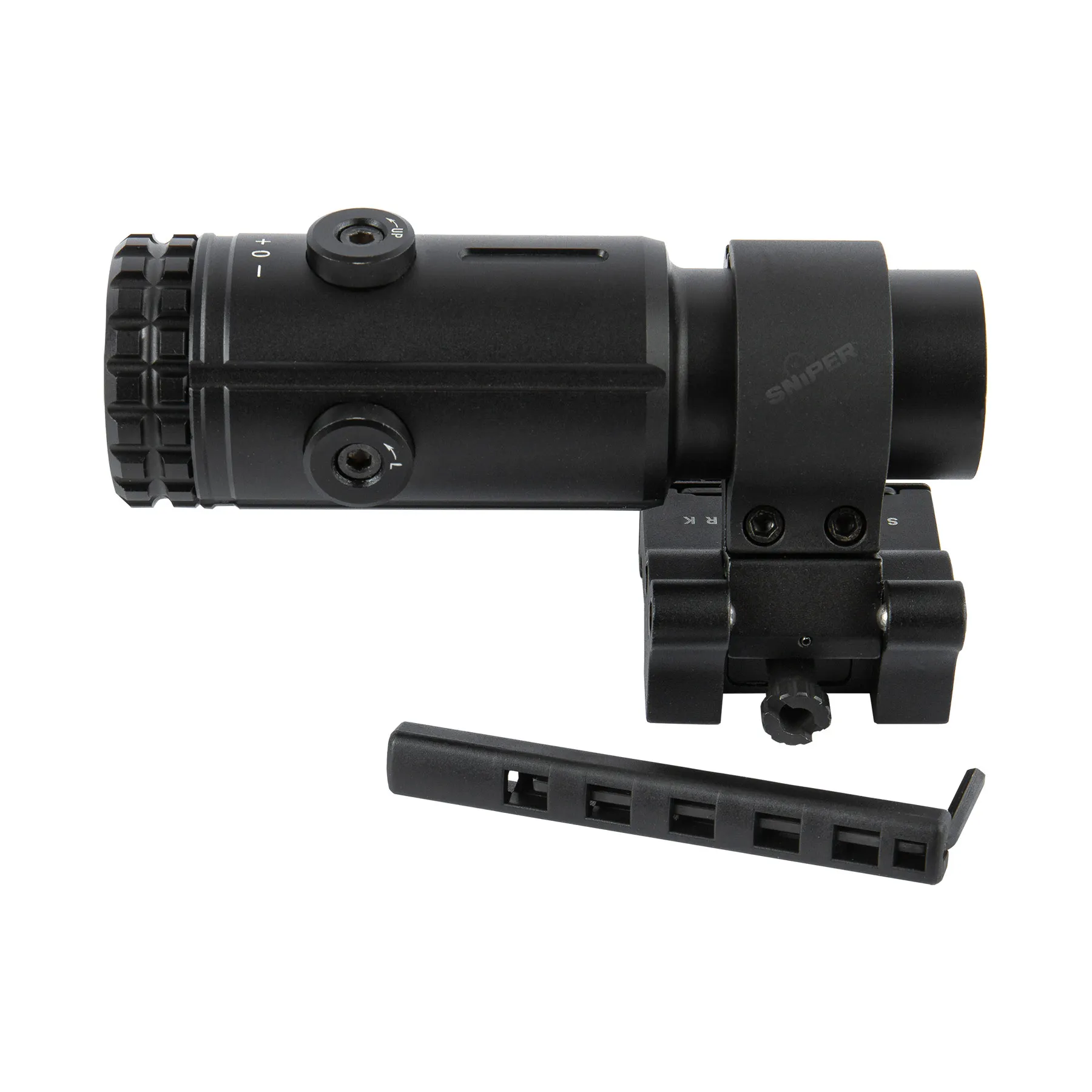 T-5 Magnifier w/ LQD Flip to Side Mount T-5 Magnifier w/ LQD Flip to Side Mount