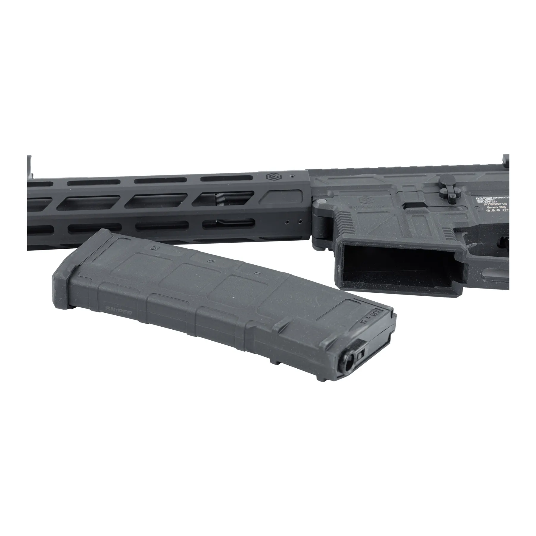 Evolution Ghost S EMR (S)AEG, Black Evolution Ghost S EMR (S)AEG, Black