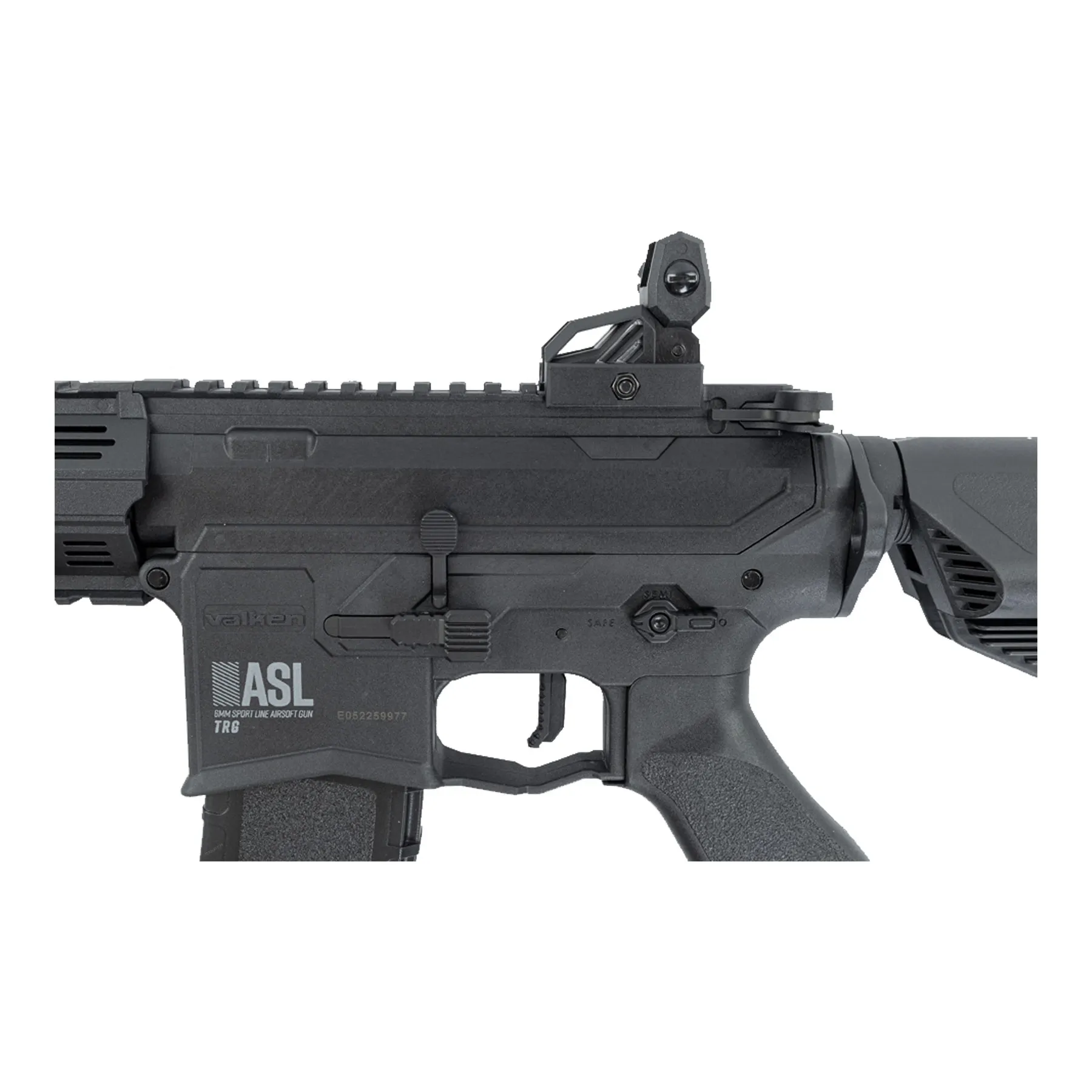 Battle Machine ASL TRG < 0,5 Joule Softair Gewehr, Black
