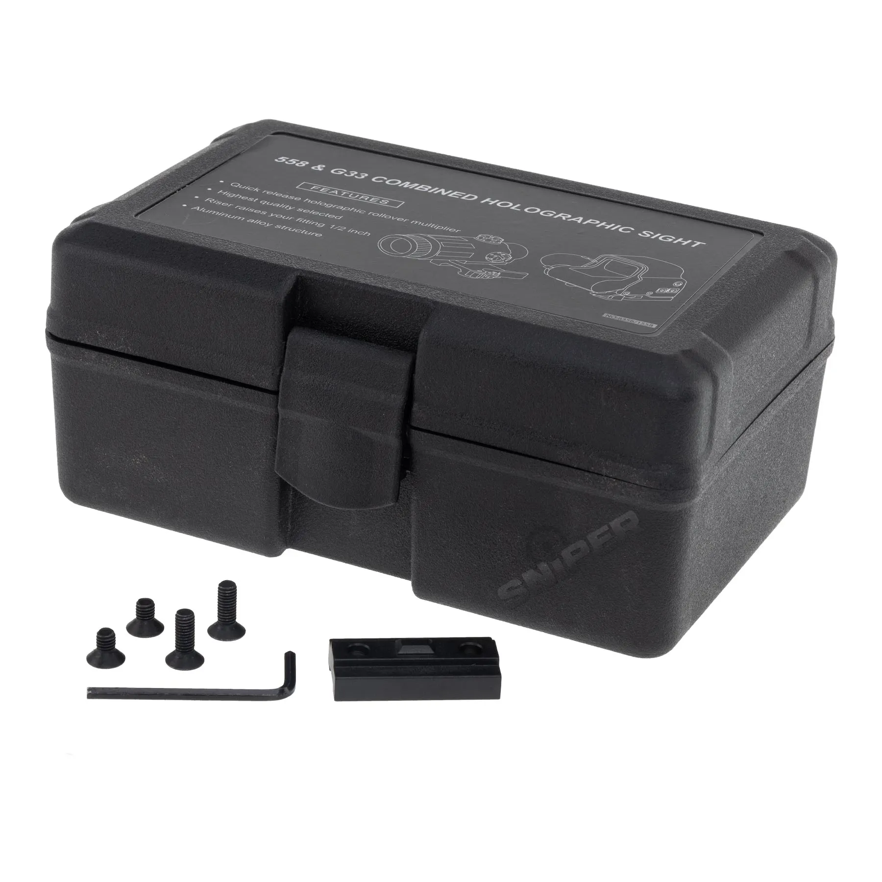 Reapo R558 Holo Red Dot VIsier w/ 3x Magnifier, Black Reapo R558 Holo Red Dot VIsier w/ 3x Magnifier, Black