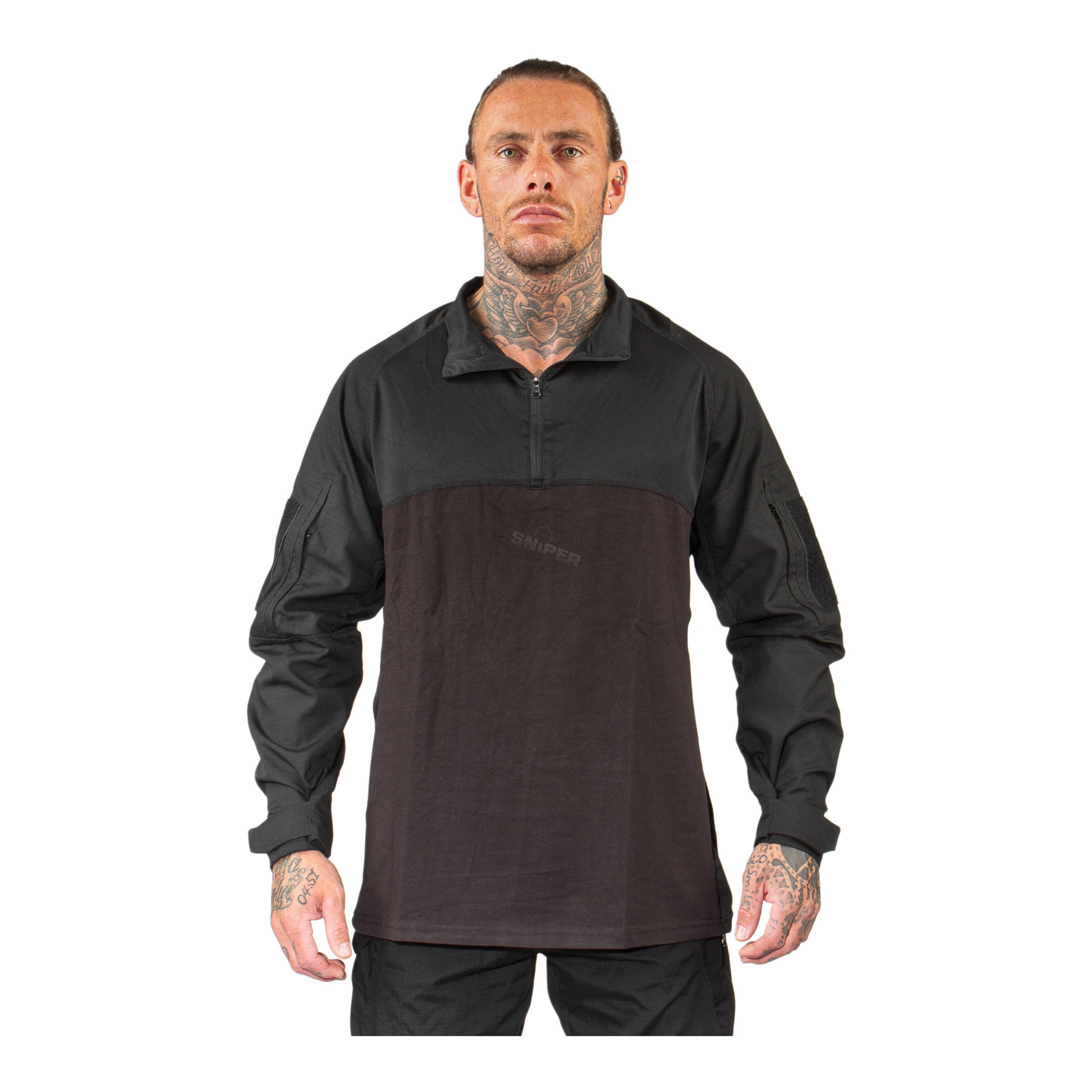 Delta Tactics Combat Shirt V2, Black