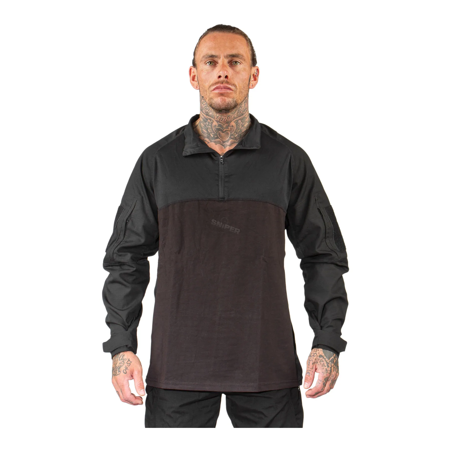 Delta Tactics Combat Shirt V2, Black Delta Tactics Combat Shirt V2, Black