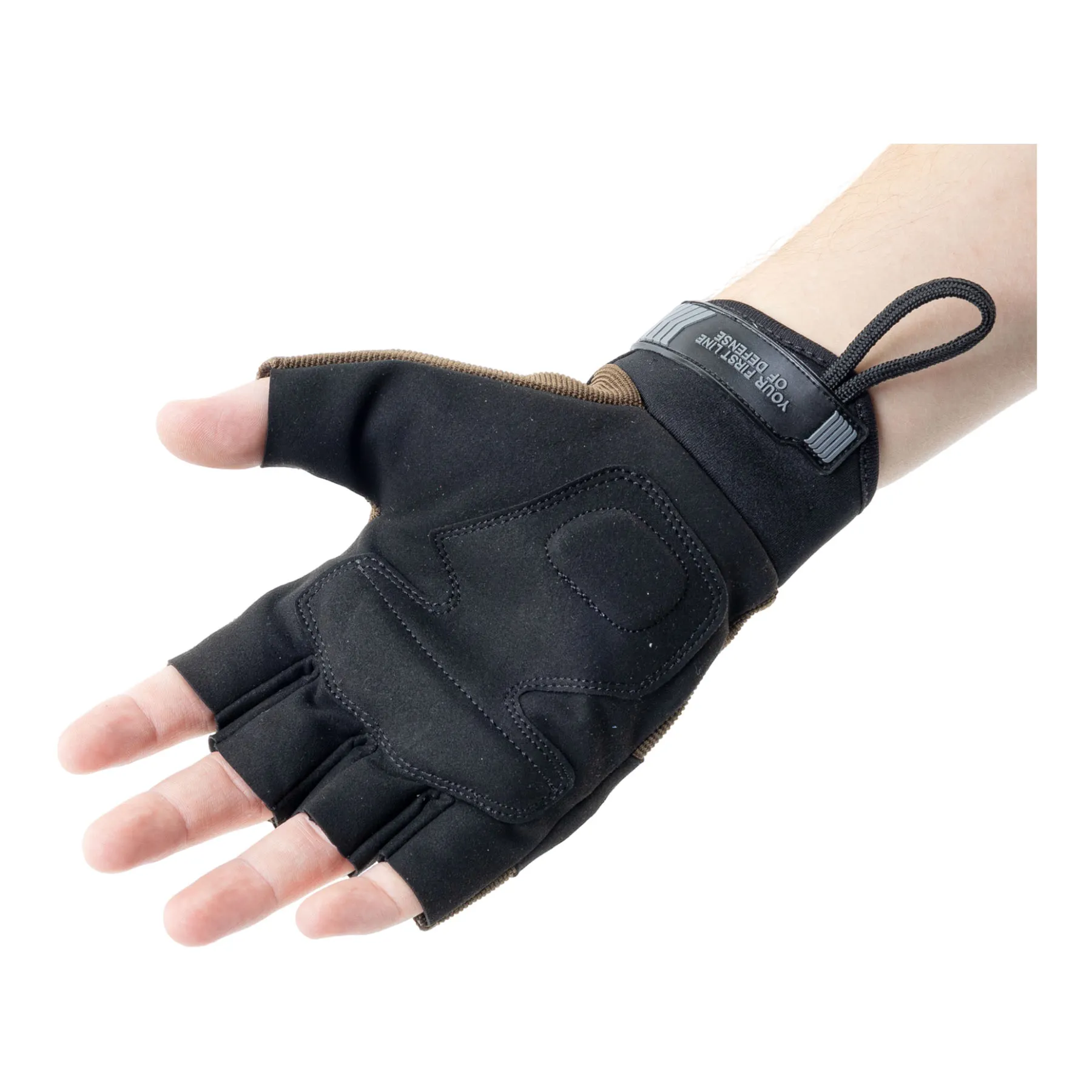 Shield Cut Tactical Gloves, Olive