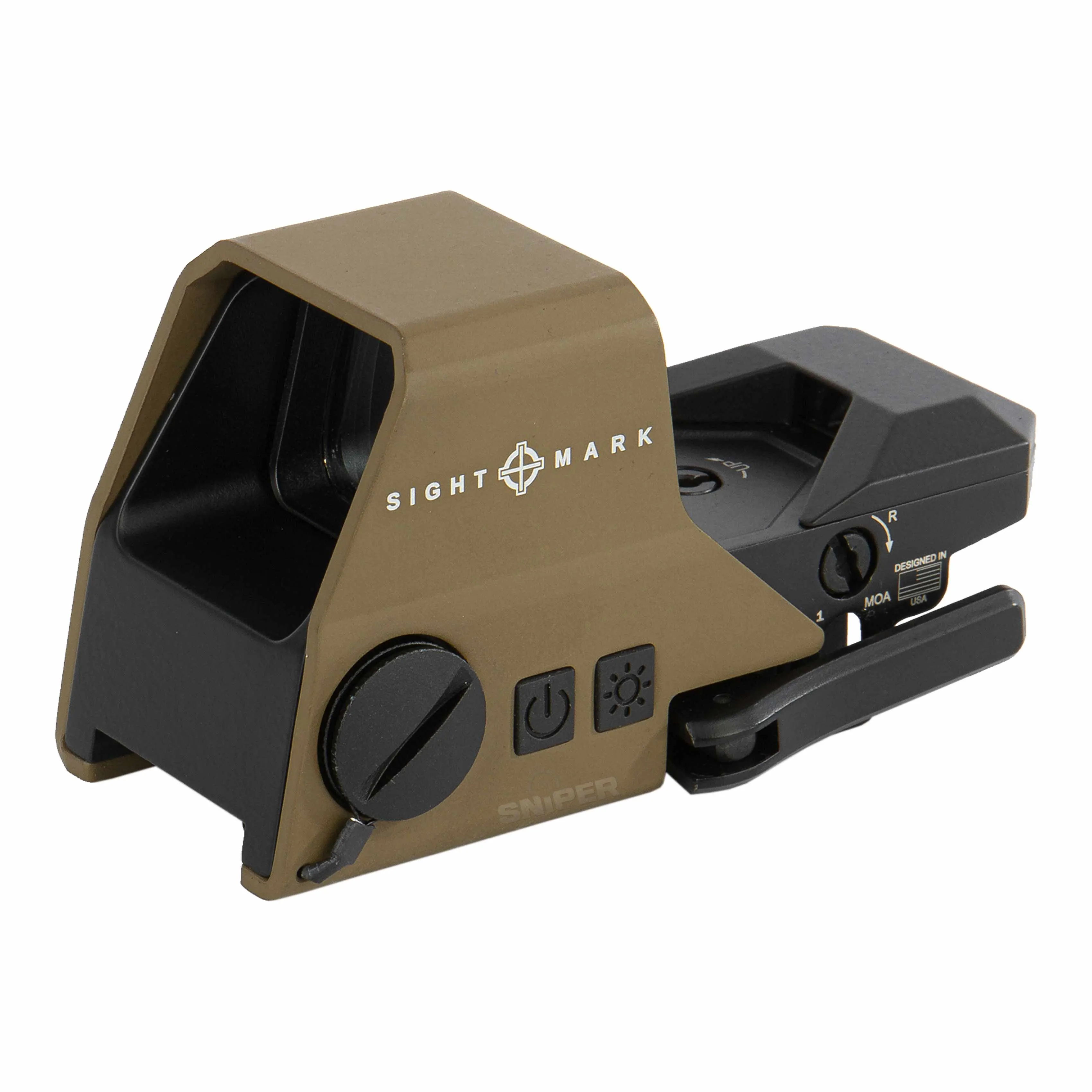 Ultra Shot R-Spec Red Dot Visier, Dark Earth