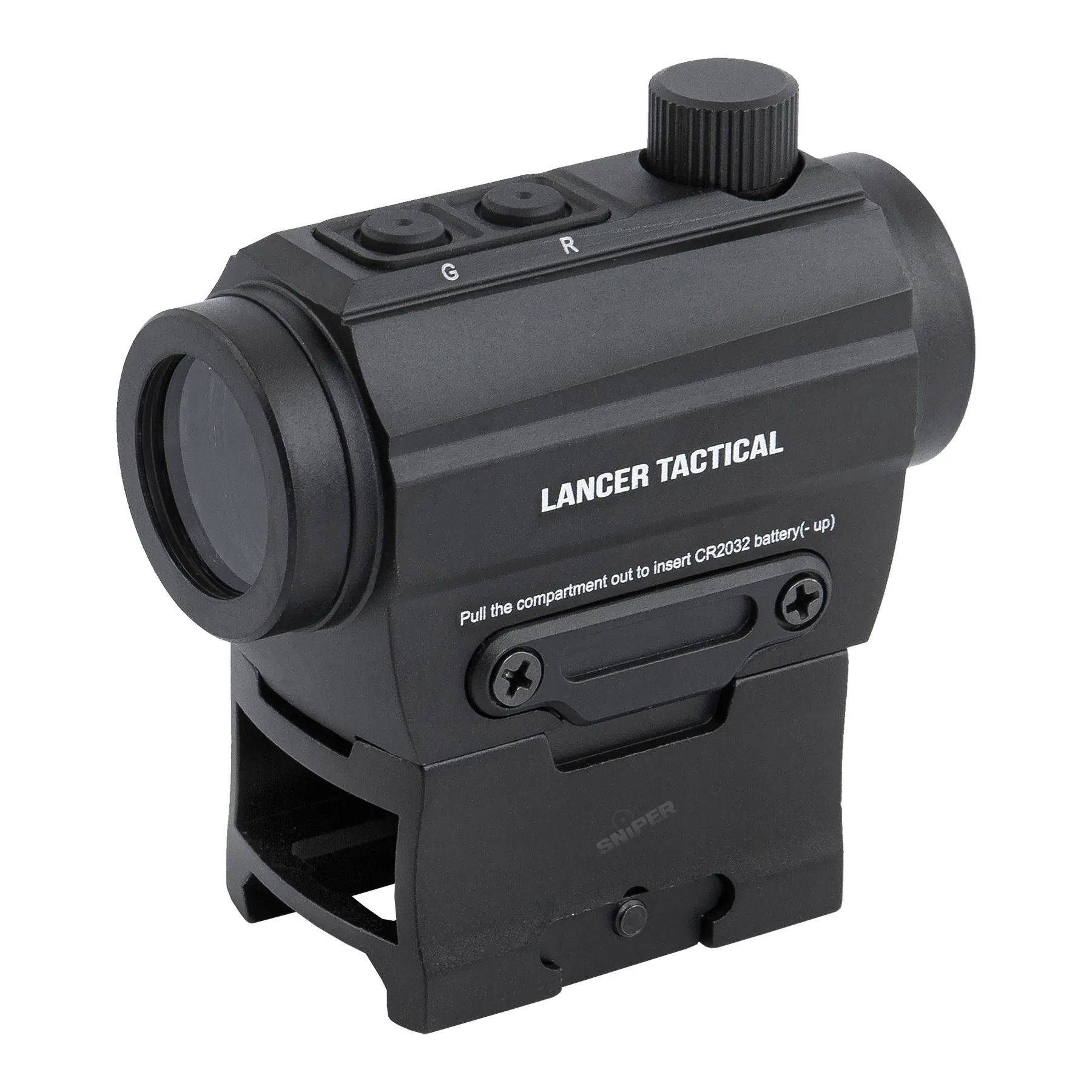 Reflex Micro Red Dot Visier w/ Hi-Mount, Black Reflex Micro Red Dot Visier w/ Hi-Mount, Black