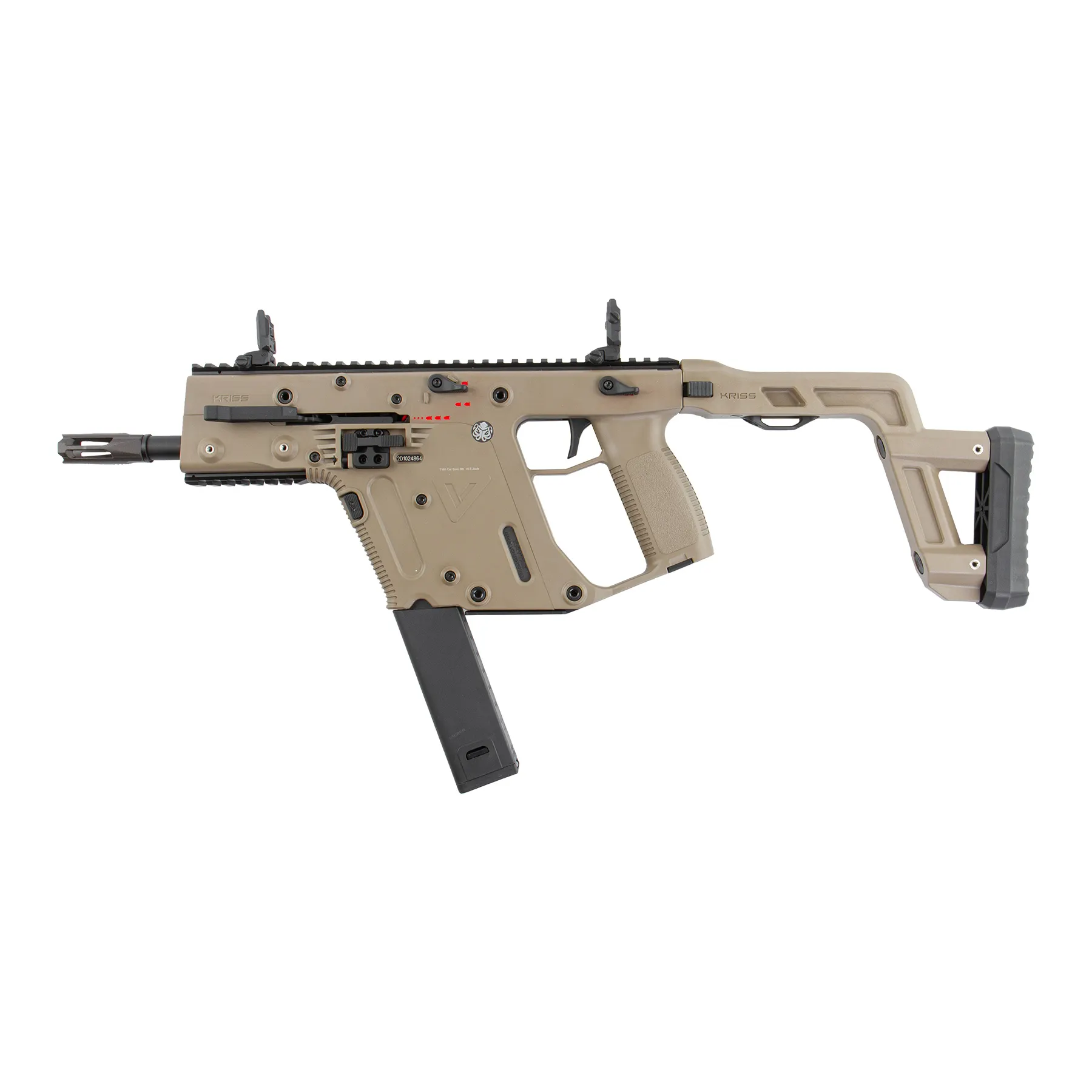 Kriss Vector < 0,5J AEG Softair Gewehr, Dark Earth