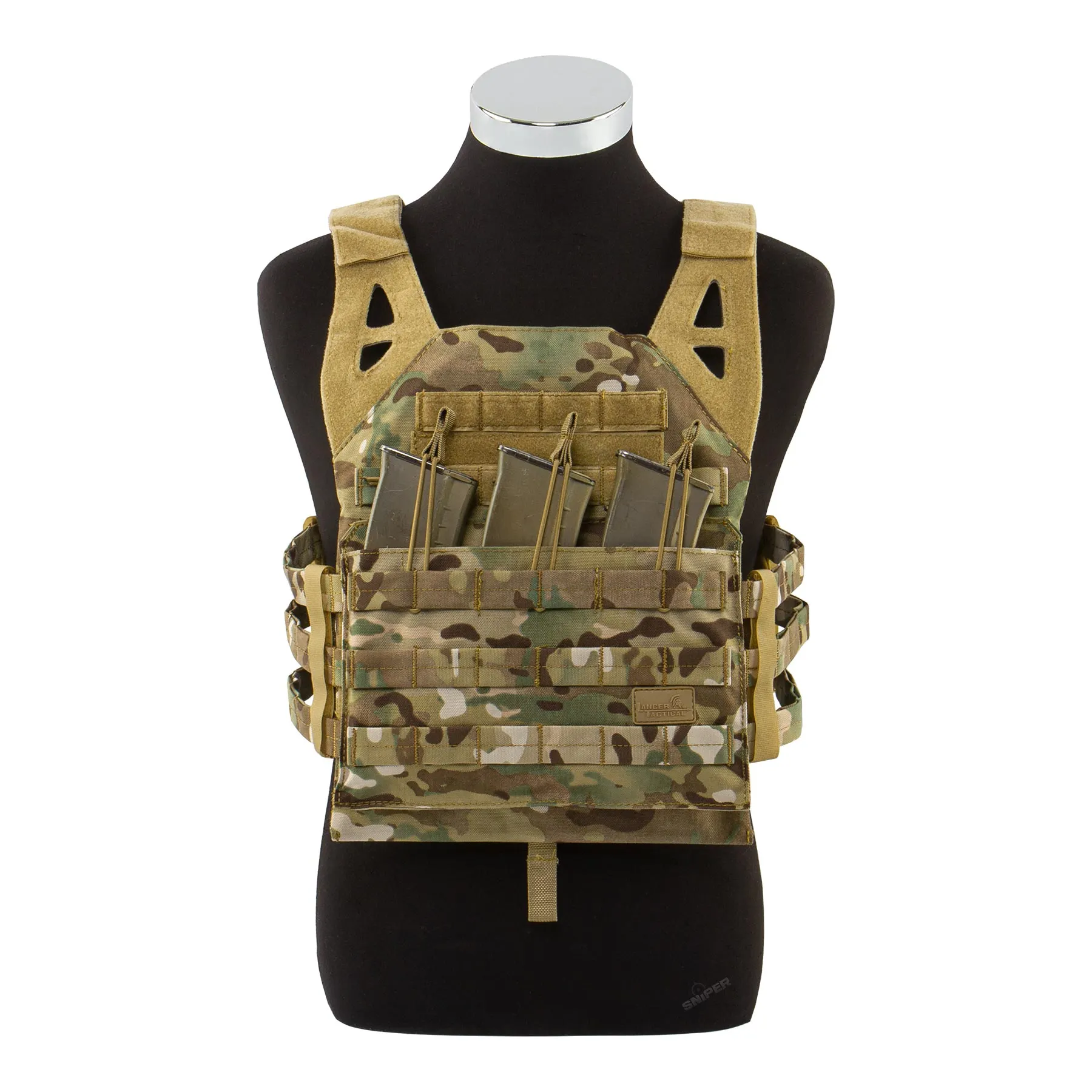 Lancer JPC Plattenträger w/ Retention, Camo
