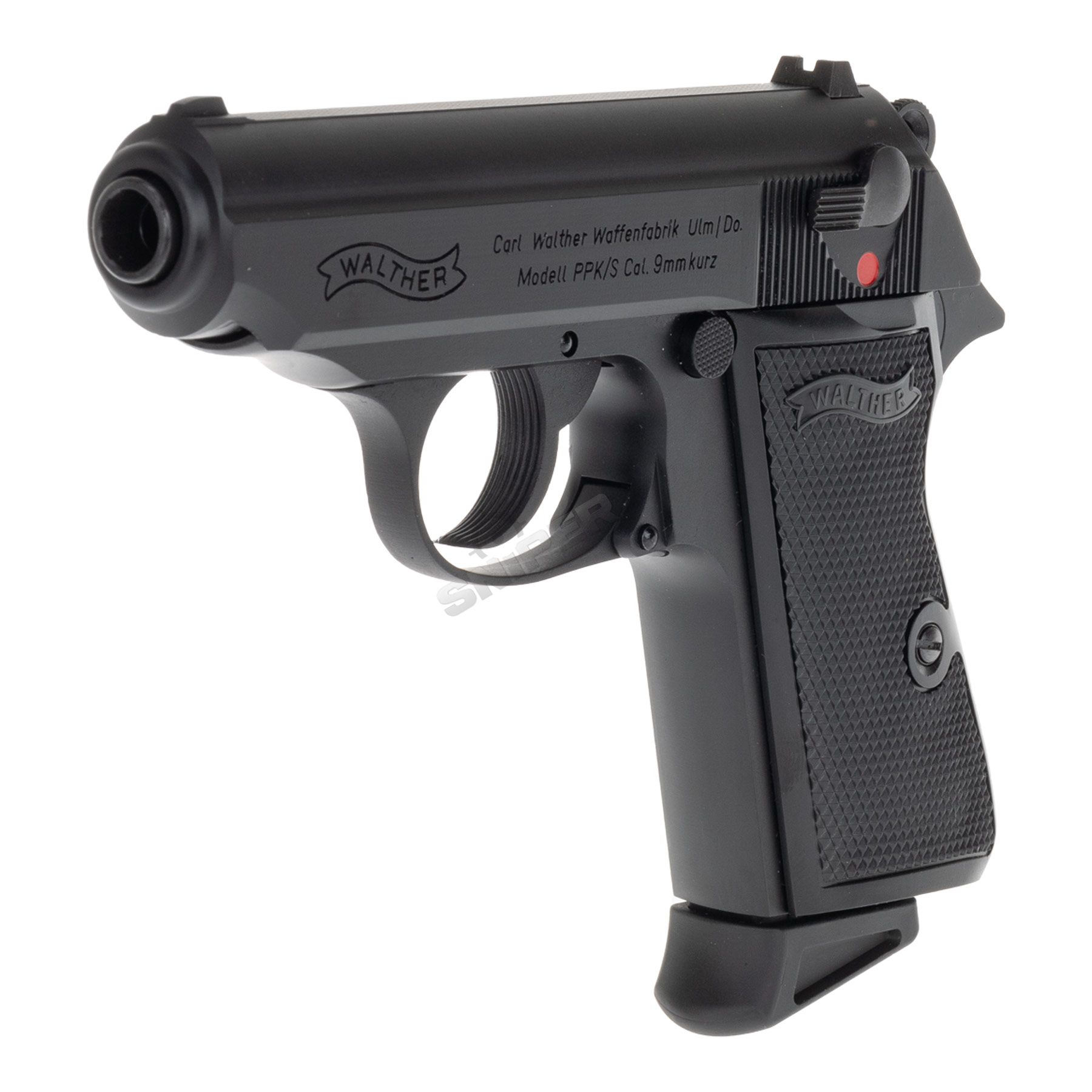 Walther PPK/S Kit GBB Softair Pistole, Black