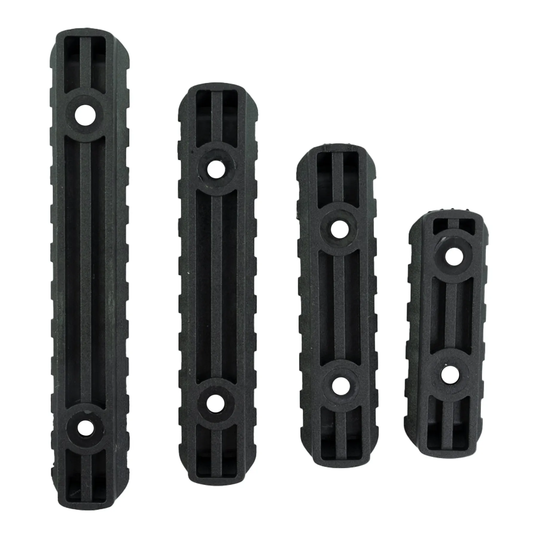 BO M-Lok Rails 4er-Set, Black