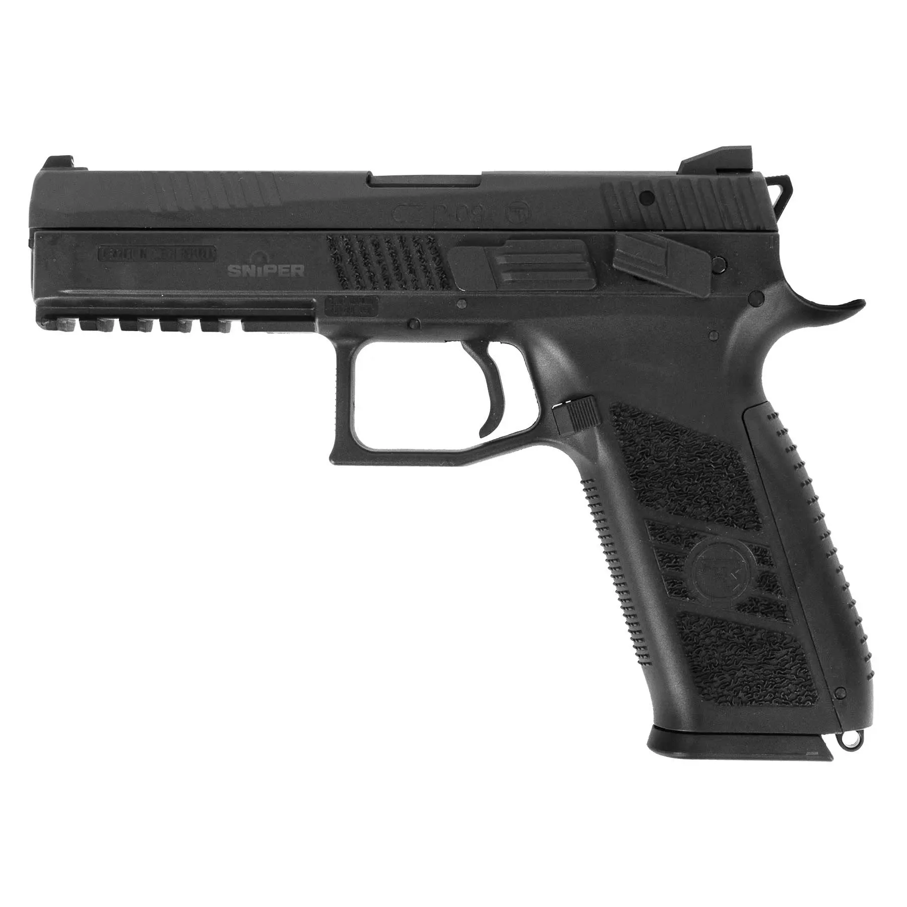CZ P-09 Black, GBB