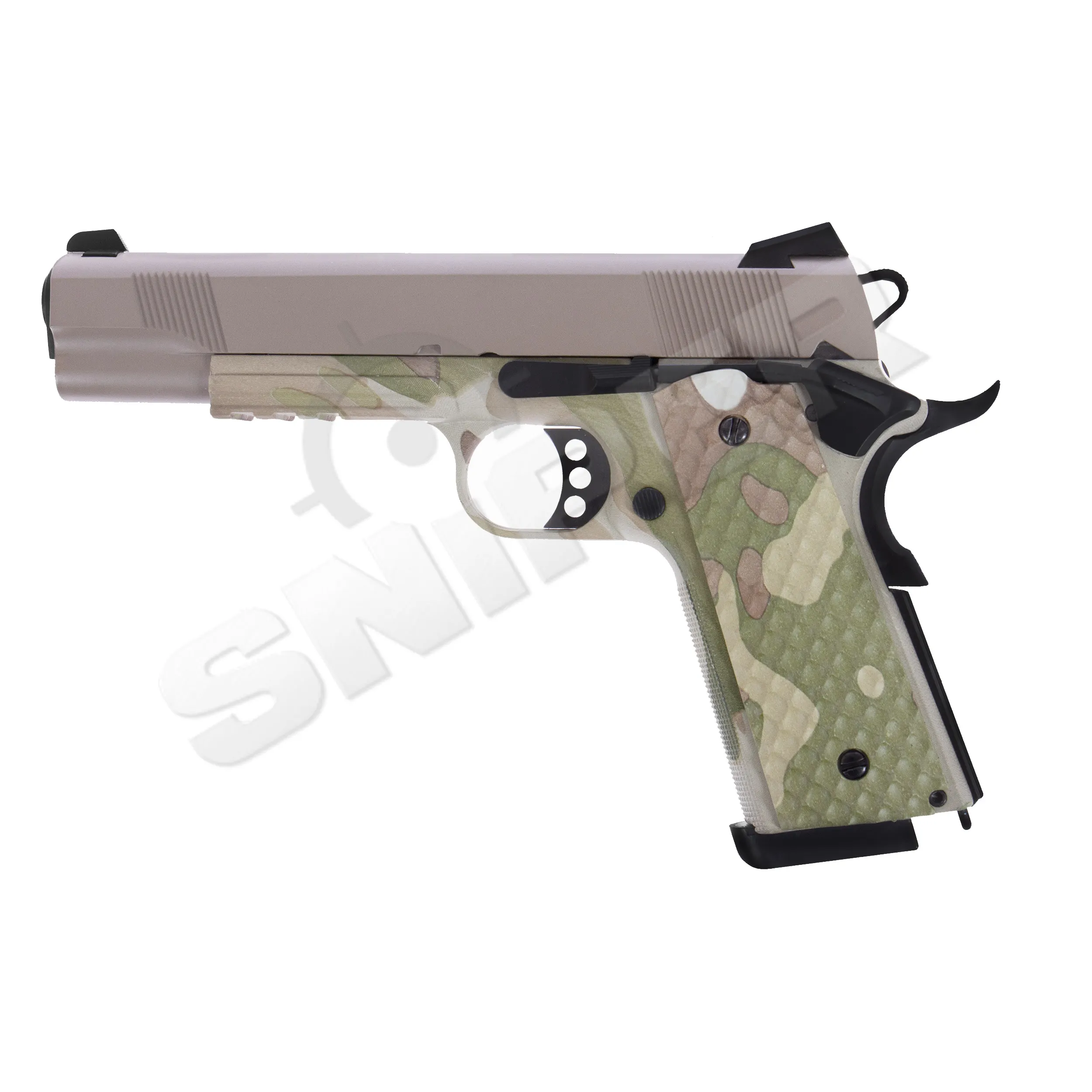 Raven 1911 MEU Railed GBB, Camo/Tan