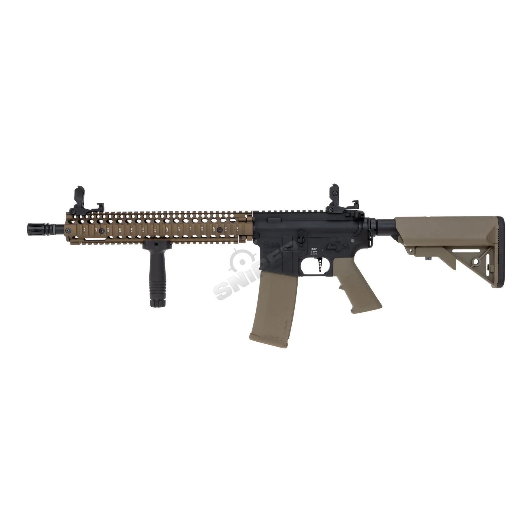 SAC X SA-E26 Edge Daniel Defense MK18 (S)AEG, Chaos Bronze