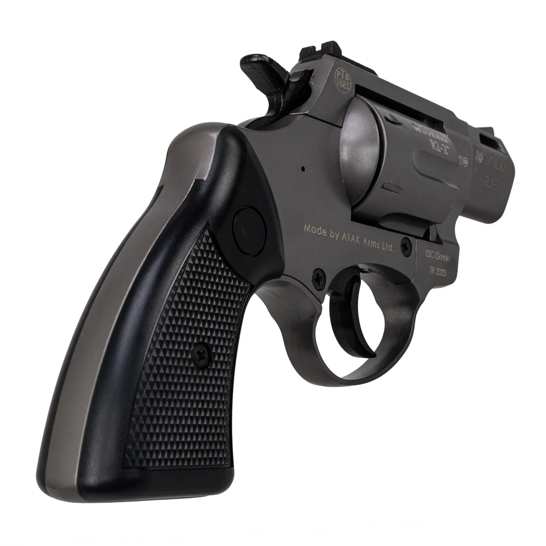 Zoraki R2 2" 9mm R.K. Schreckschussrevolver, Titan