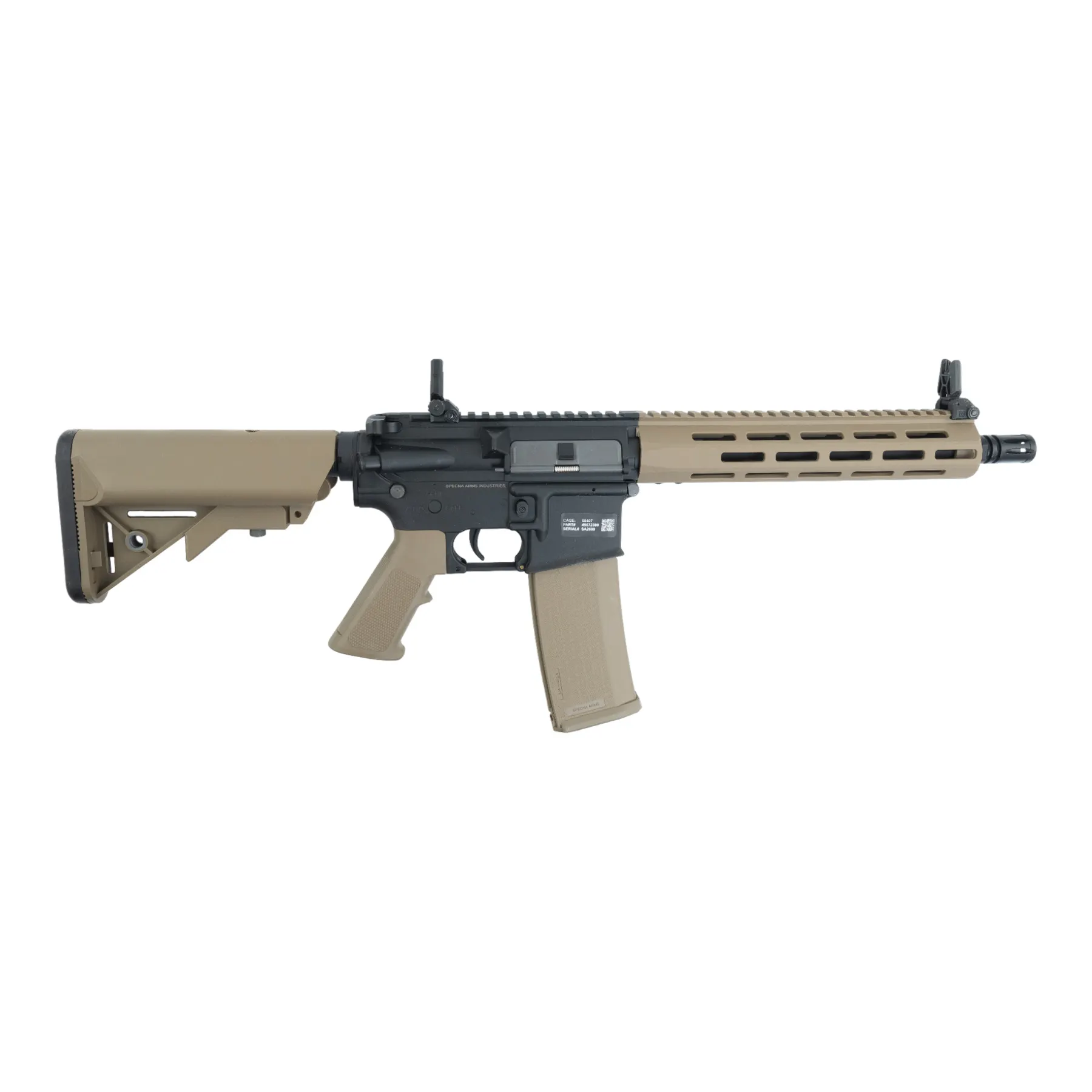 Specna Arms SA-F03 Flex < 0,5 Joule Softair Gewehr, Half-Tan