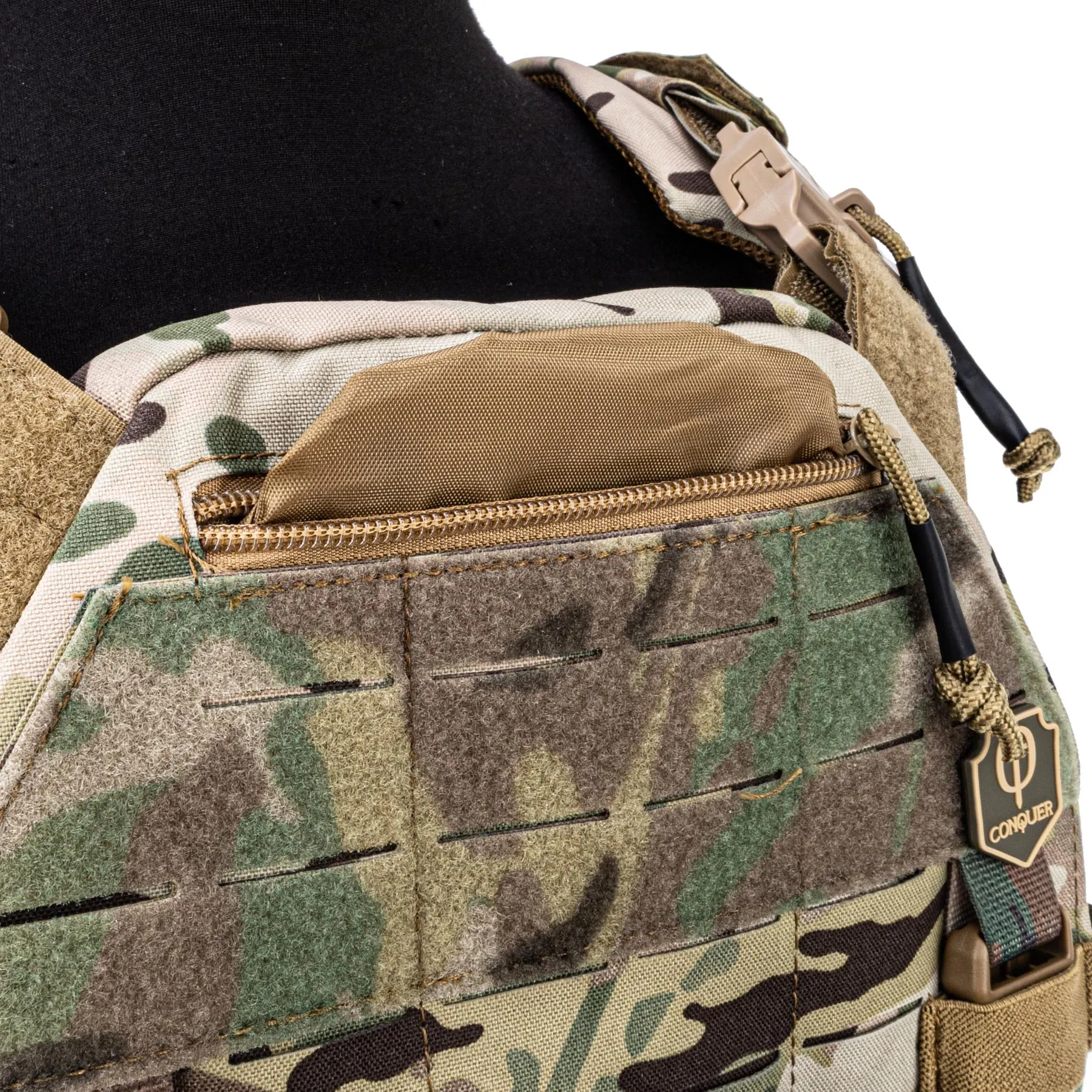 Conquer MQR Vest Plattenträger, Multicam