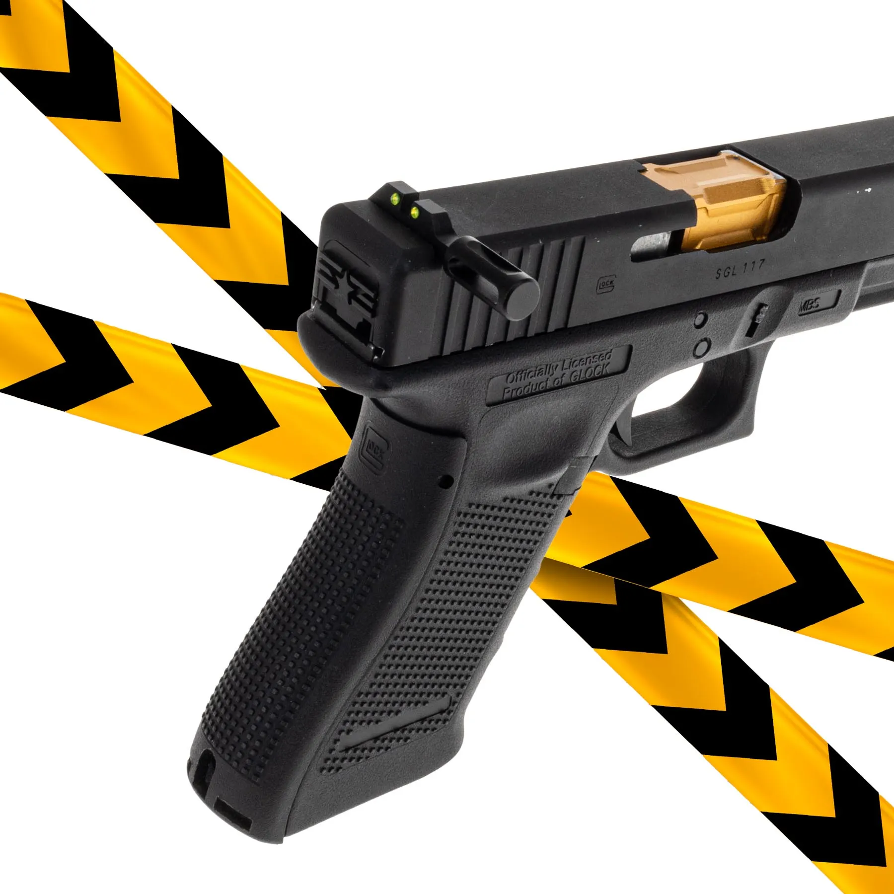 B-Ware Glock 17 Gen 4 GBB Softair Pistole