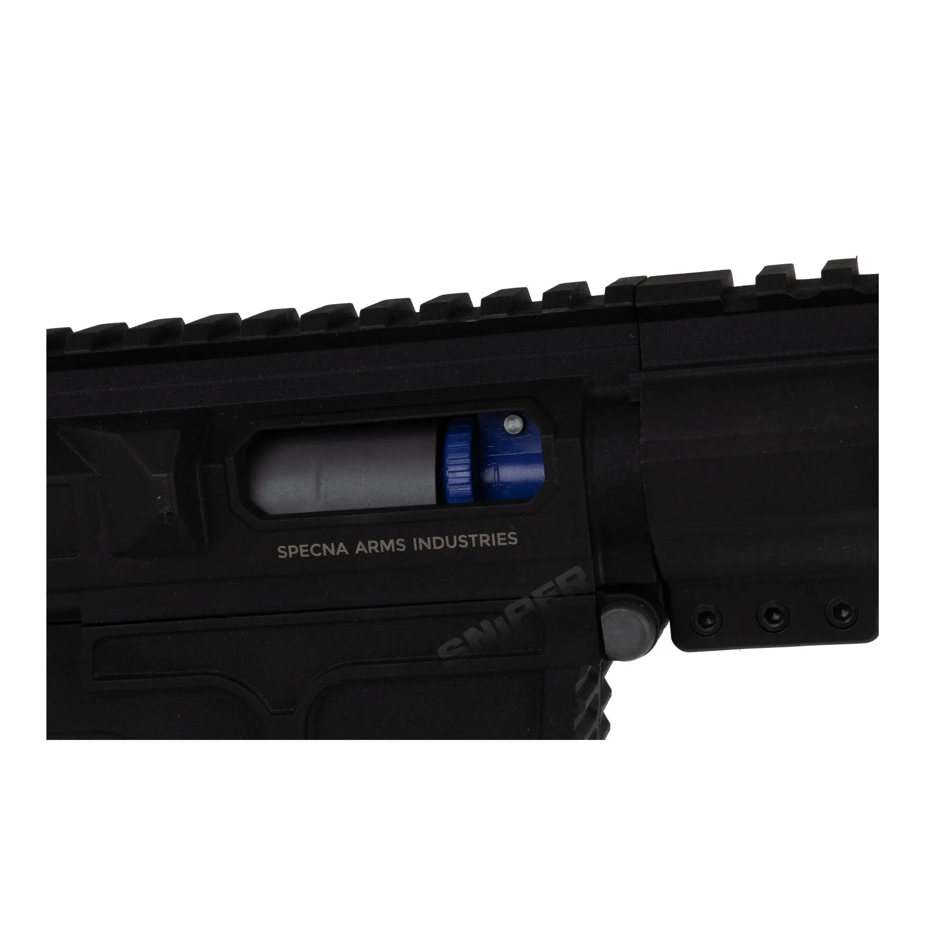 Specna Arms SA-FX01 Flex < 0,5 Joule Softair Gewehr w/ Gate X-ASR, Black