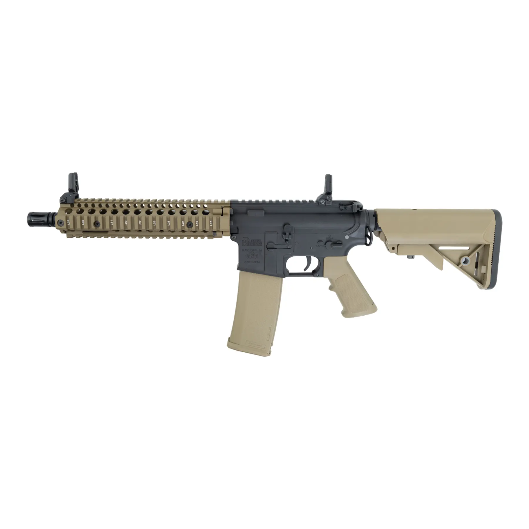 SA-E19 Edge Daniel Defense MK18 (S)AEG, Dualtone SA-E19 Edge Daniel Defense MK18 < 0,5 Joule Softair Gewehr, Dualtone