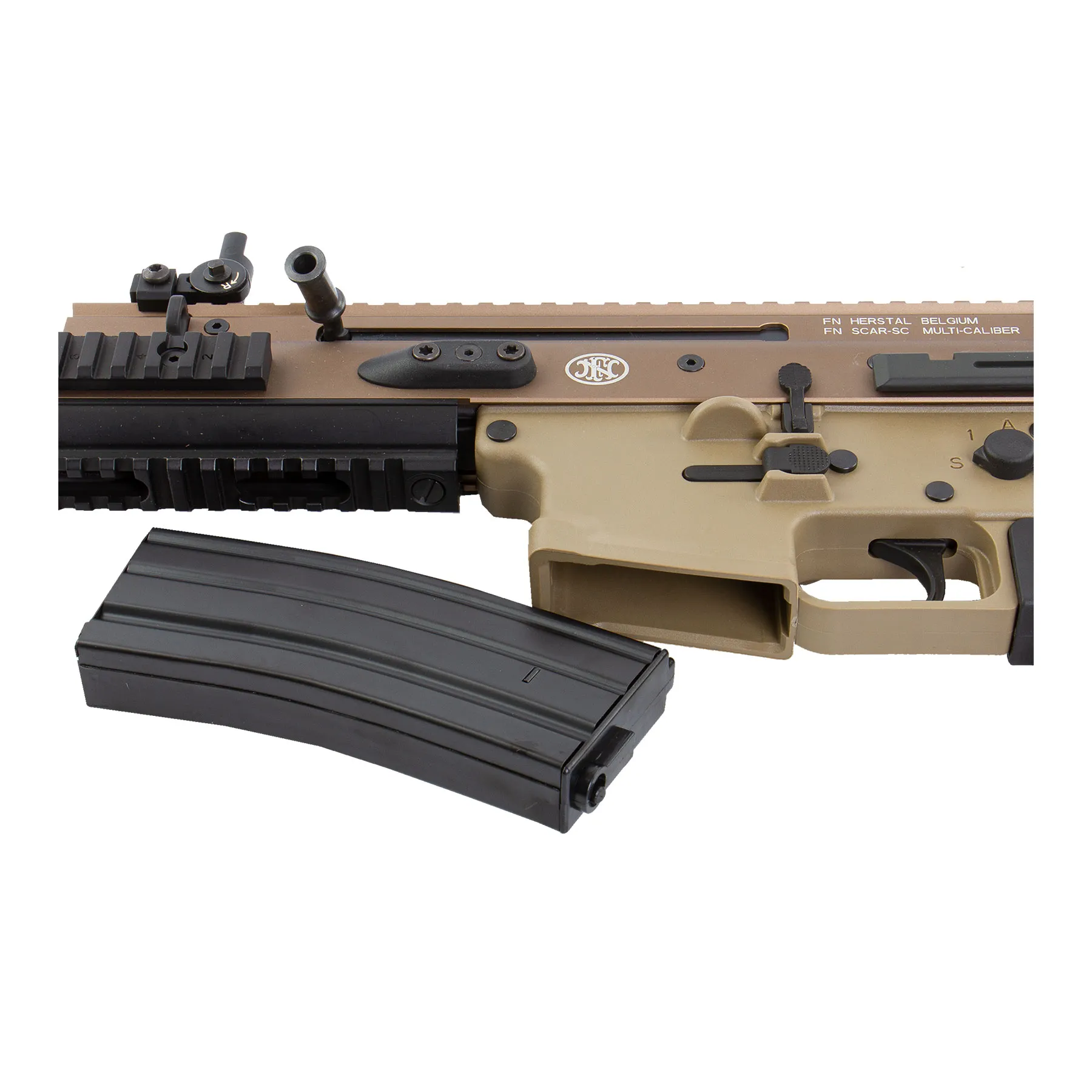 FN SCAR SC PDW 2023, (S)AEG, Tan