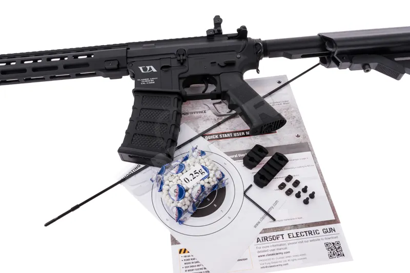 M4 ARS4 10" M-Lok Mosfet (S)AEG, Black