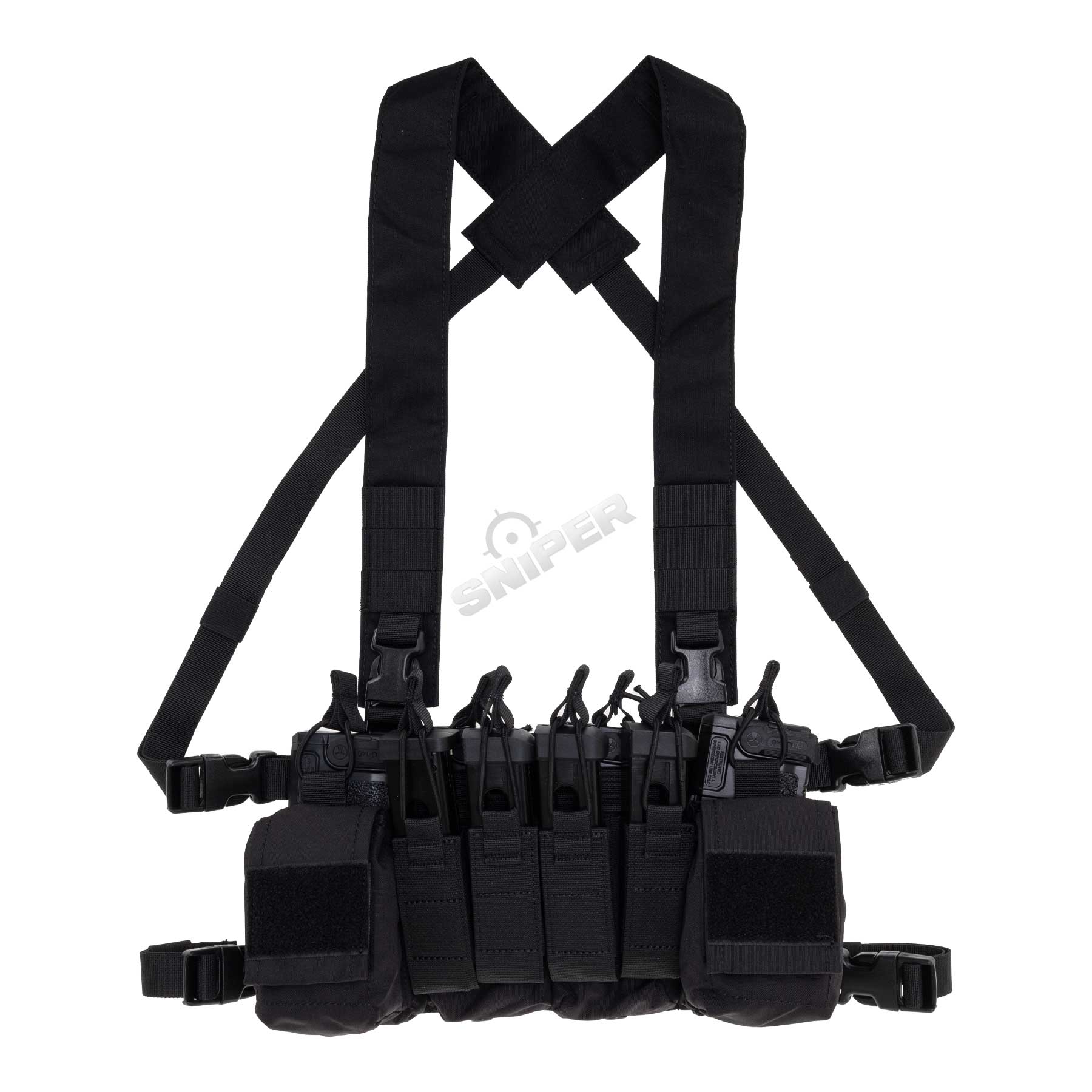 Reapo Tactical Chest Rig, Black