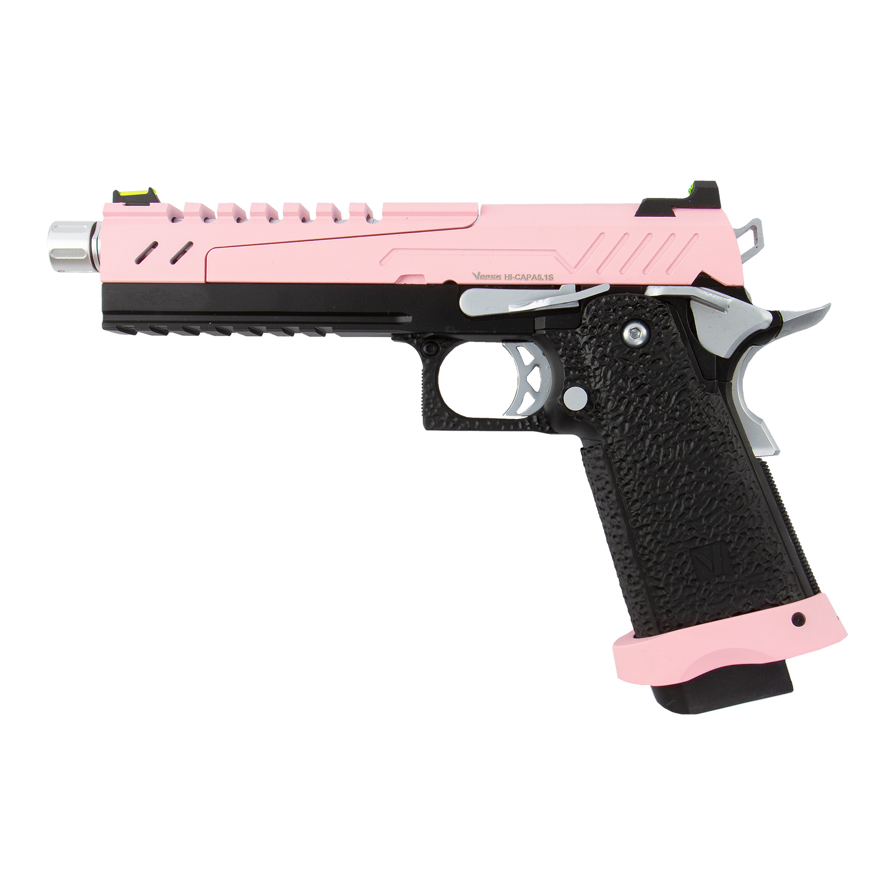Vorsk Hi-Capa 5.1 Split Slide, Pink/Black, GBB