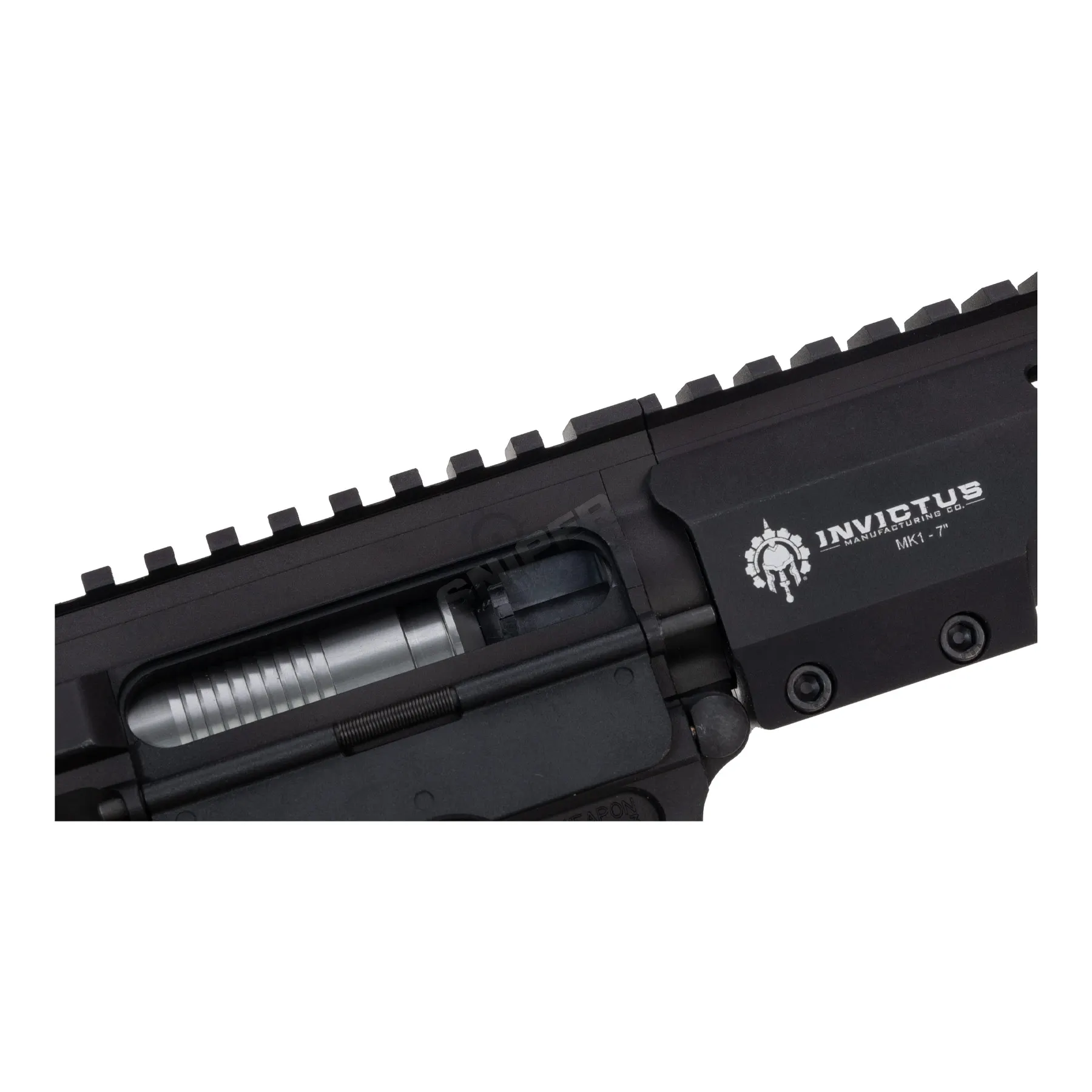 MTW Billet 7" Tactical Inferno Edition Gen. 3, Black