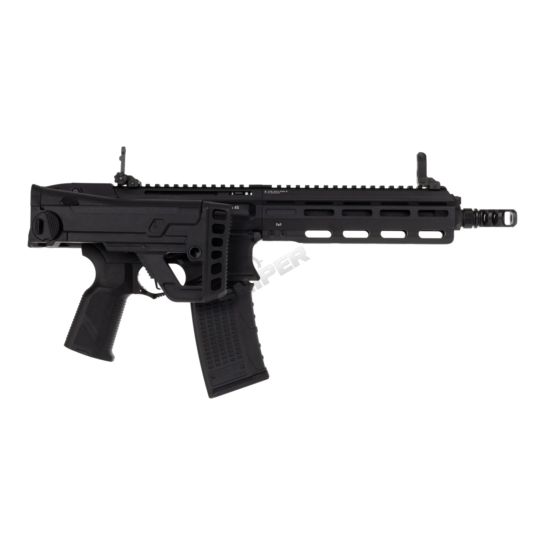 G&G MCP556 < 0,5 Joule AEG Softair Gewehr, Black