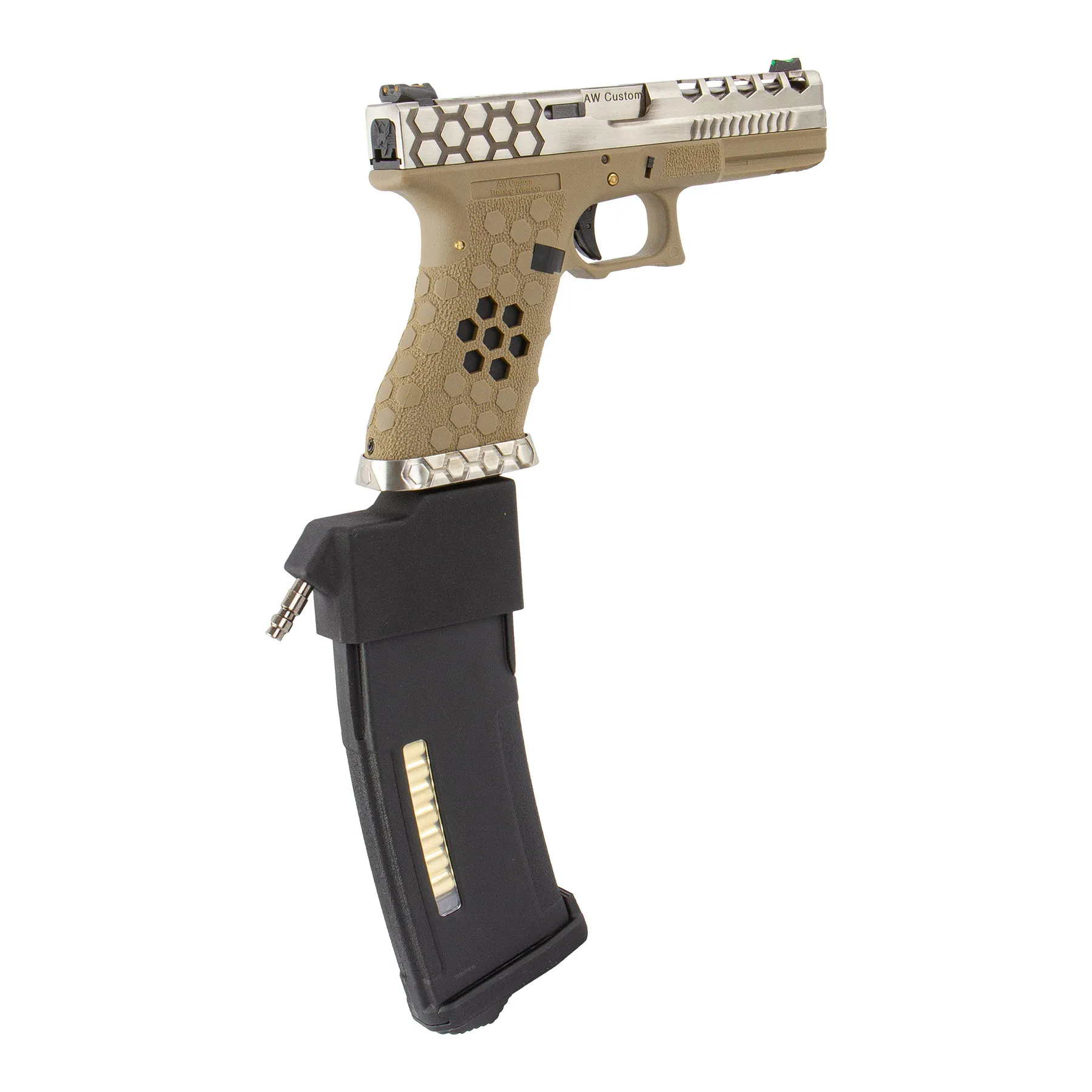 HPA Set SAC Custom VX0110 Hex Cut HPA US Softair Pistole