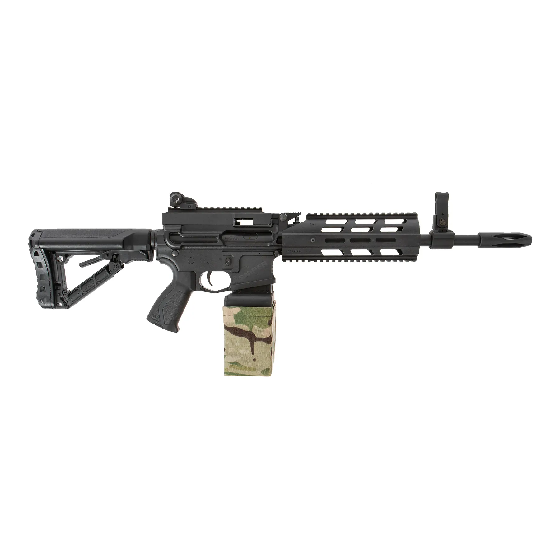 CM16 LMG (S)AEG, Black CM16 LMG (S)AEG, Black