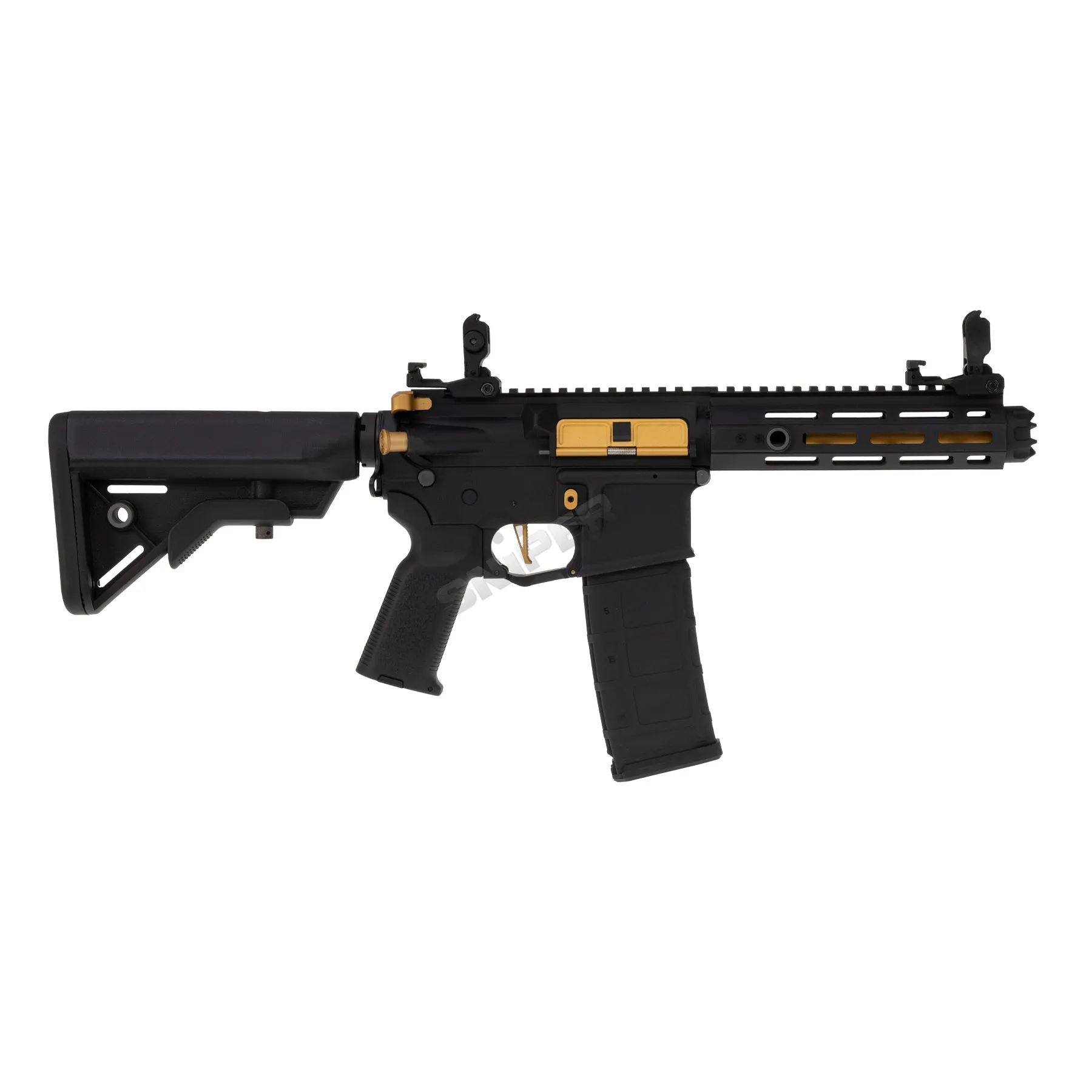 Einsteiger Set #3 - Lancer LT-34 Hellion w/ Nebula ETU (S)AEG, Black/Gold