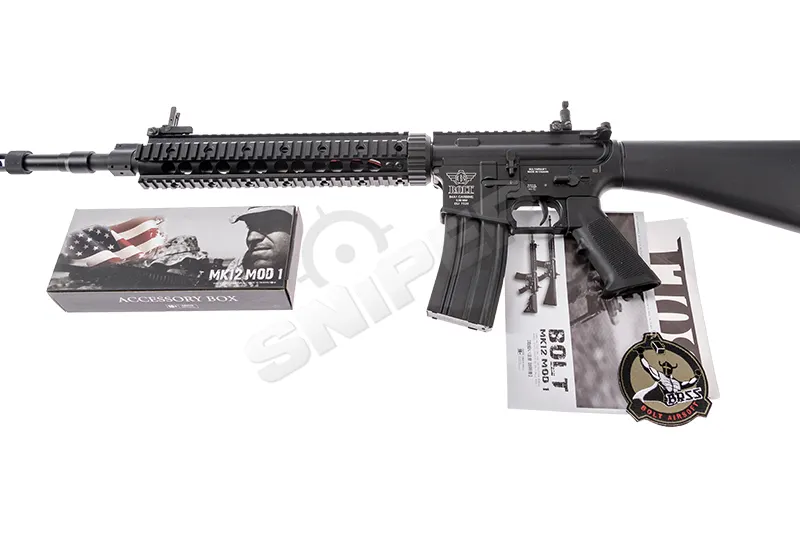 B4 MK12 MOD1 Hellfire Mosfet Black, (S)AEG