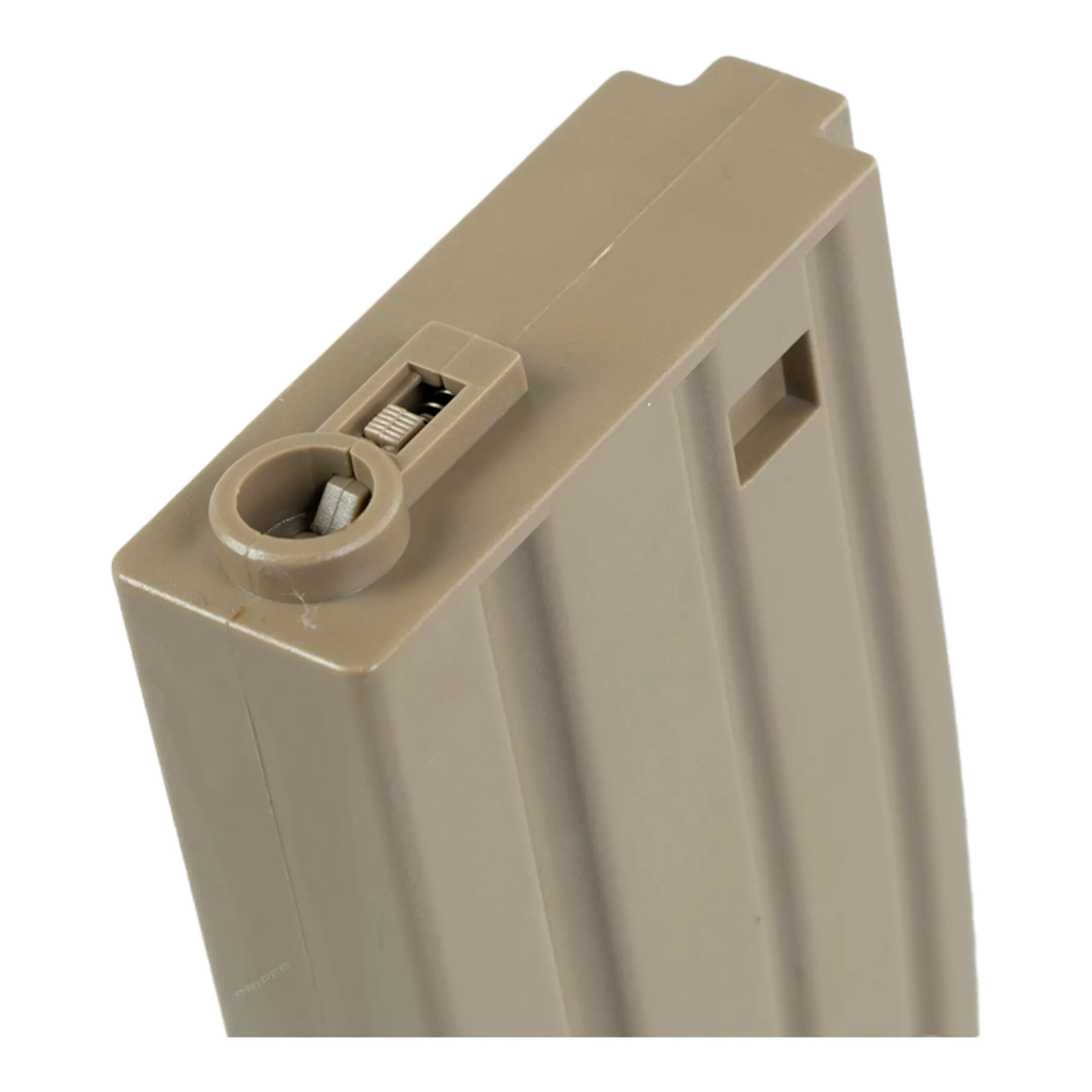 M4 Mid Cap Magazin Kunststoff, 5er Pack, Tan