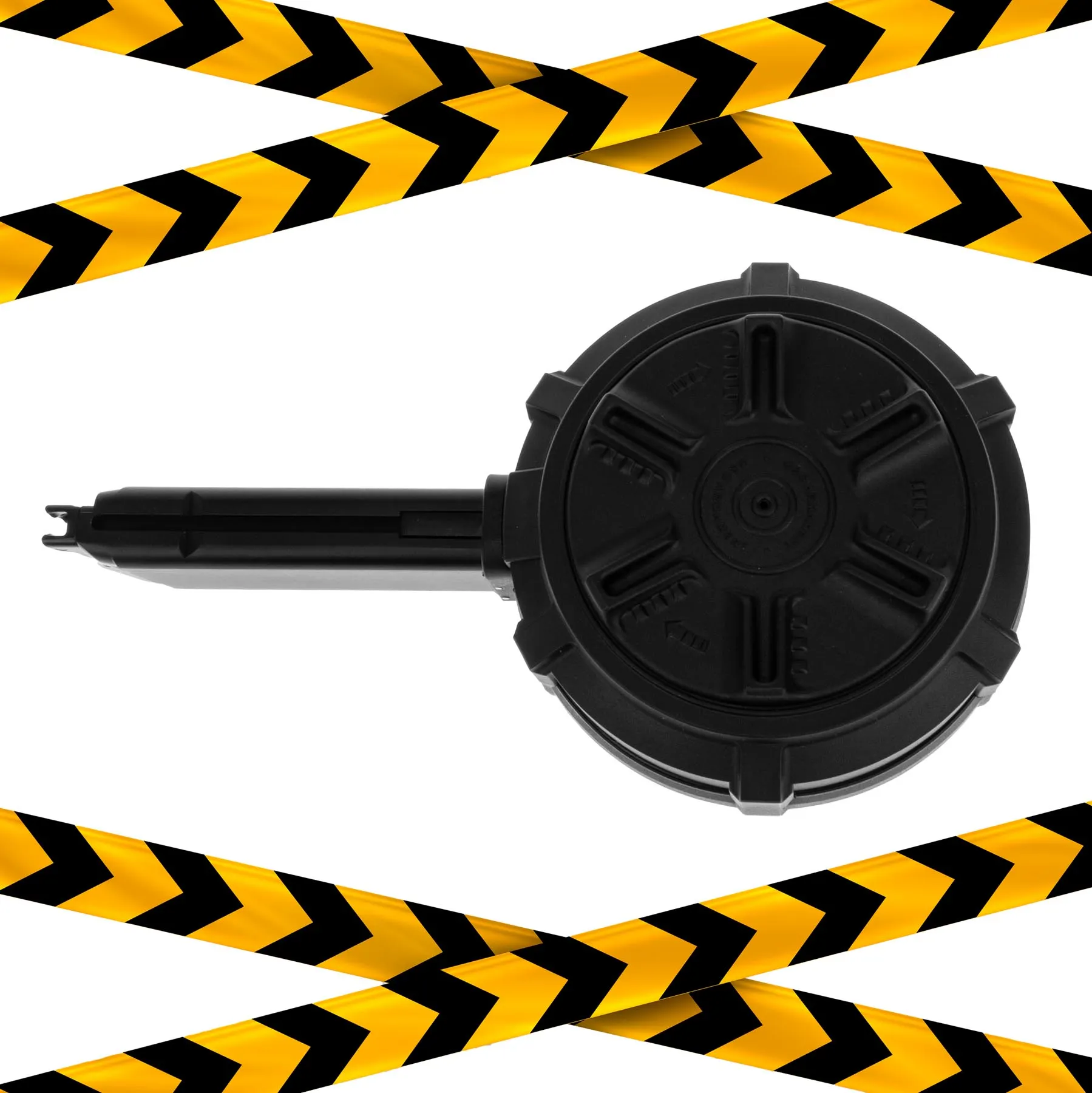 B-Ware Drum Mag für G&G SMC 9, 300rds, Black