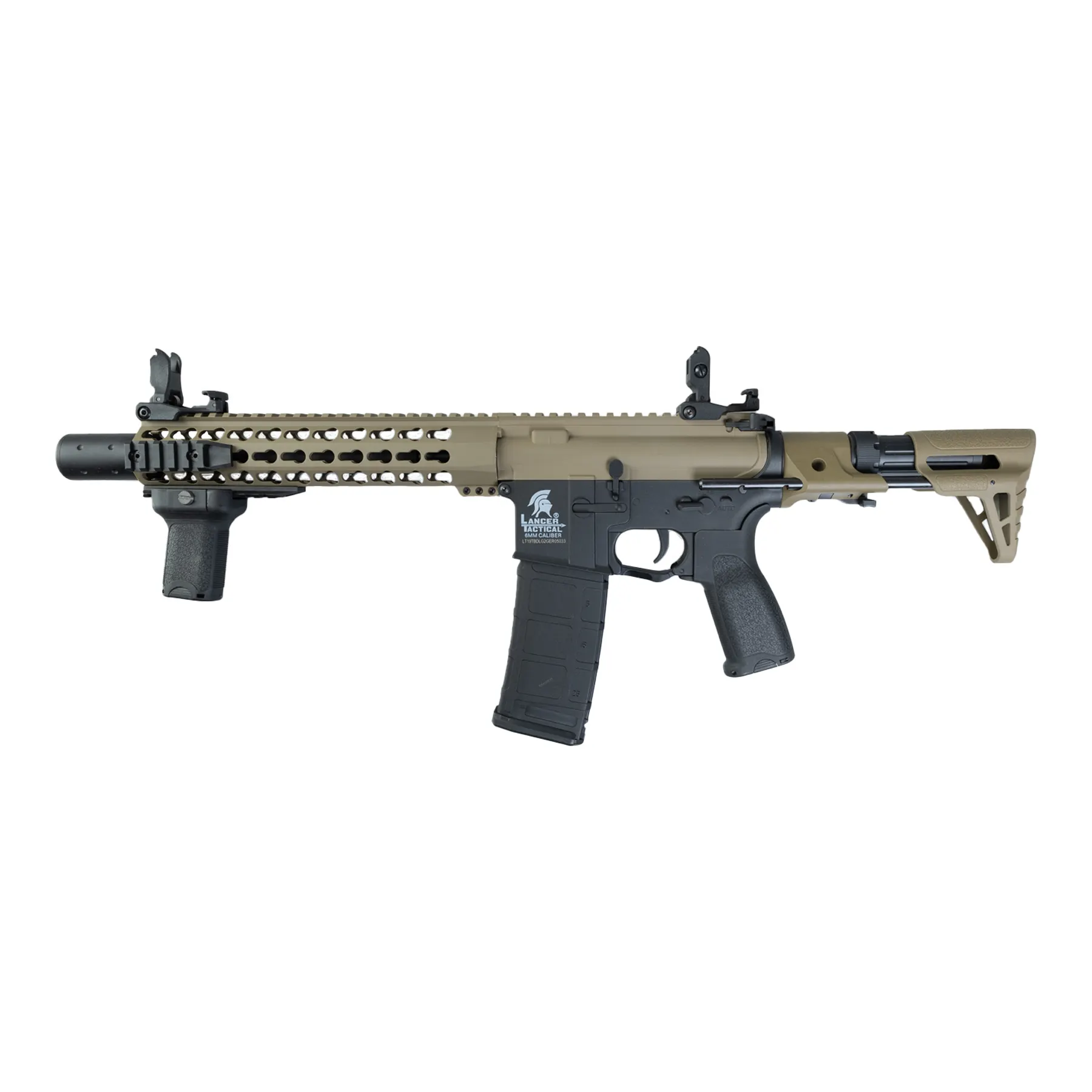 M4 Gen.2 w/ Silencer ETU+MOSFET (S)AEG, Half Tan