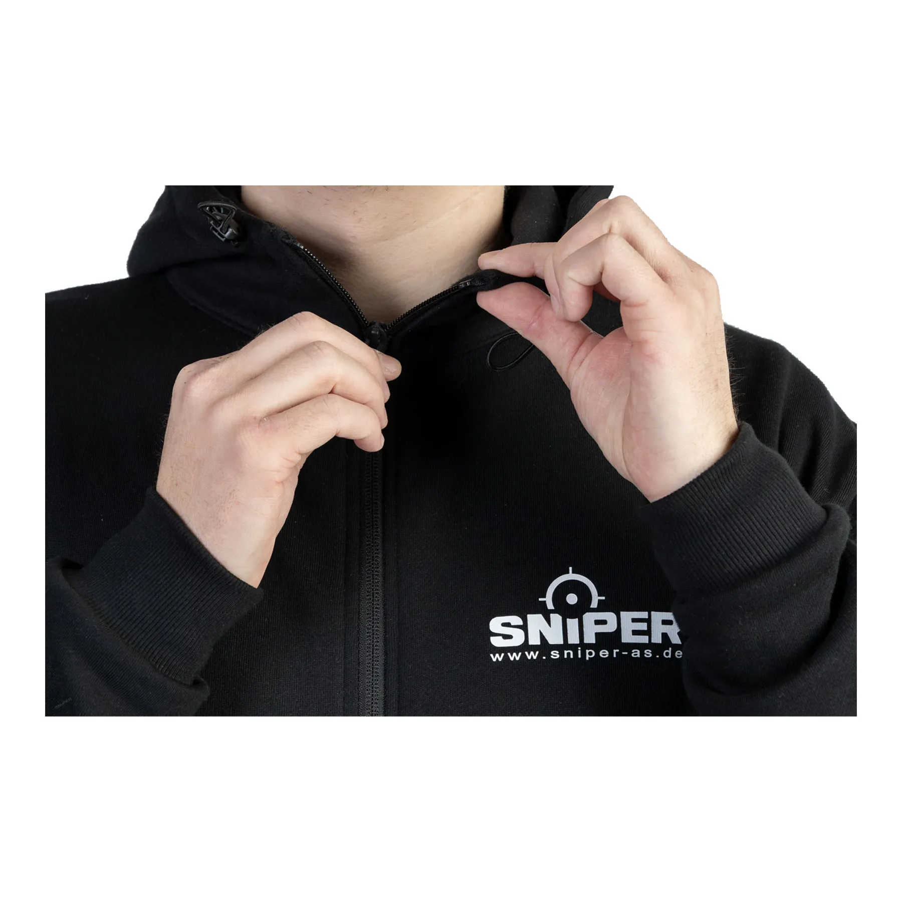 Sniper-As Tactical Hoodie, Black Sniper-As Tactical Hoodie, Black