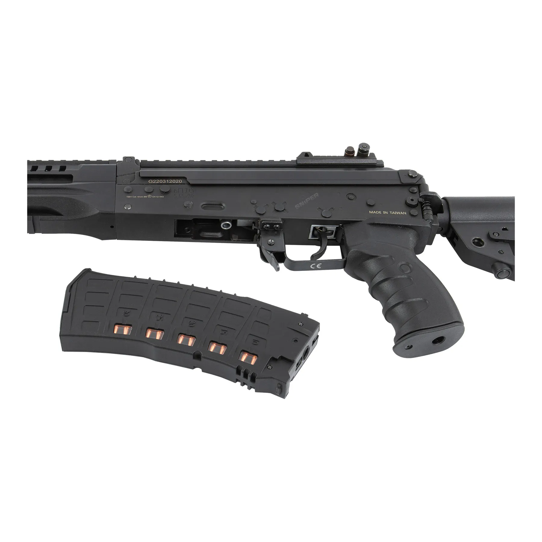 G&G GK12 (S)AEG, Black