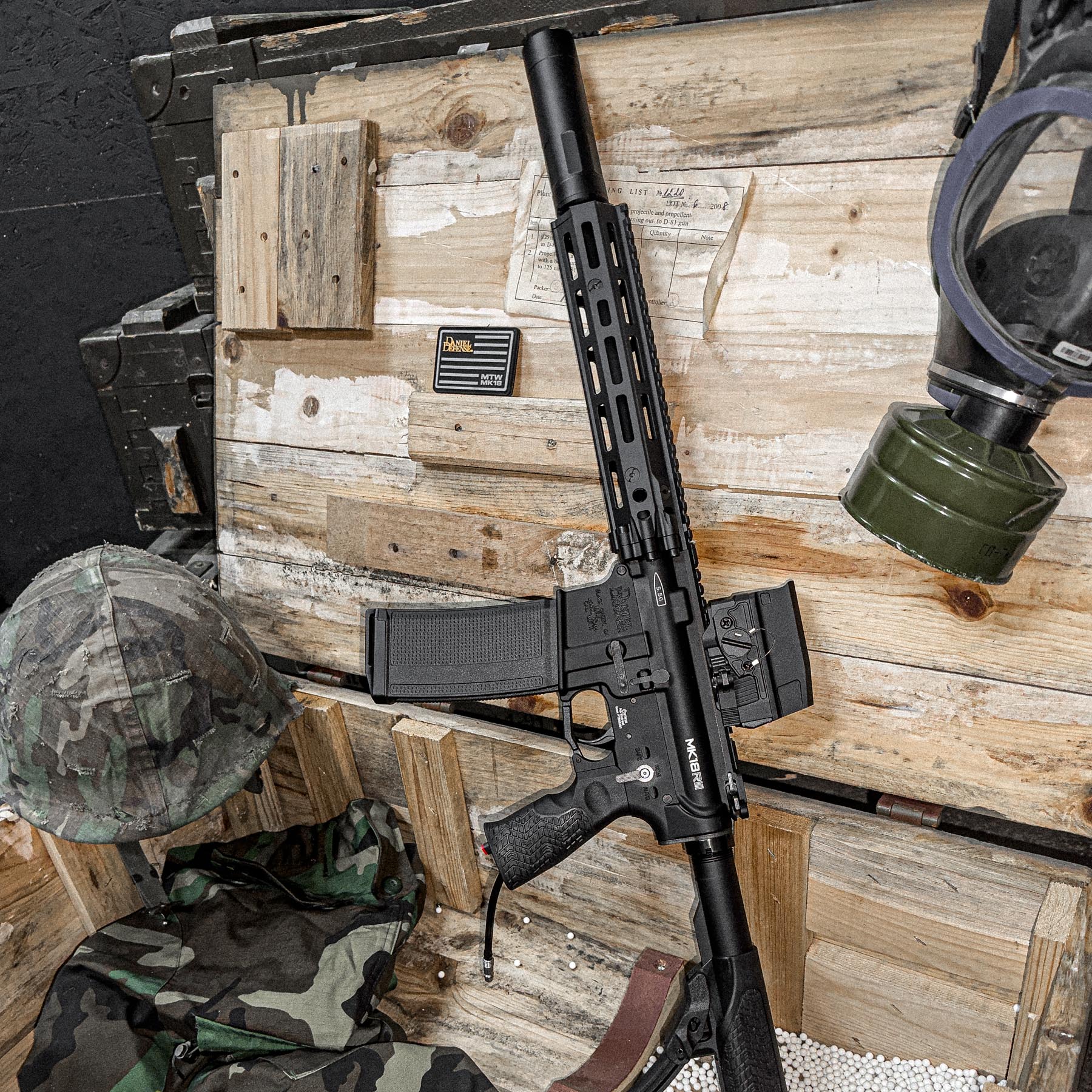 Prep my HPA Deal #4 - Wolverine MTW Daniel Defense RIS III Milspec HPA, Black