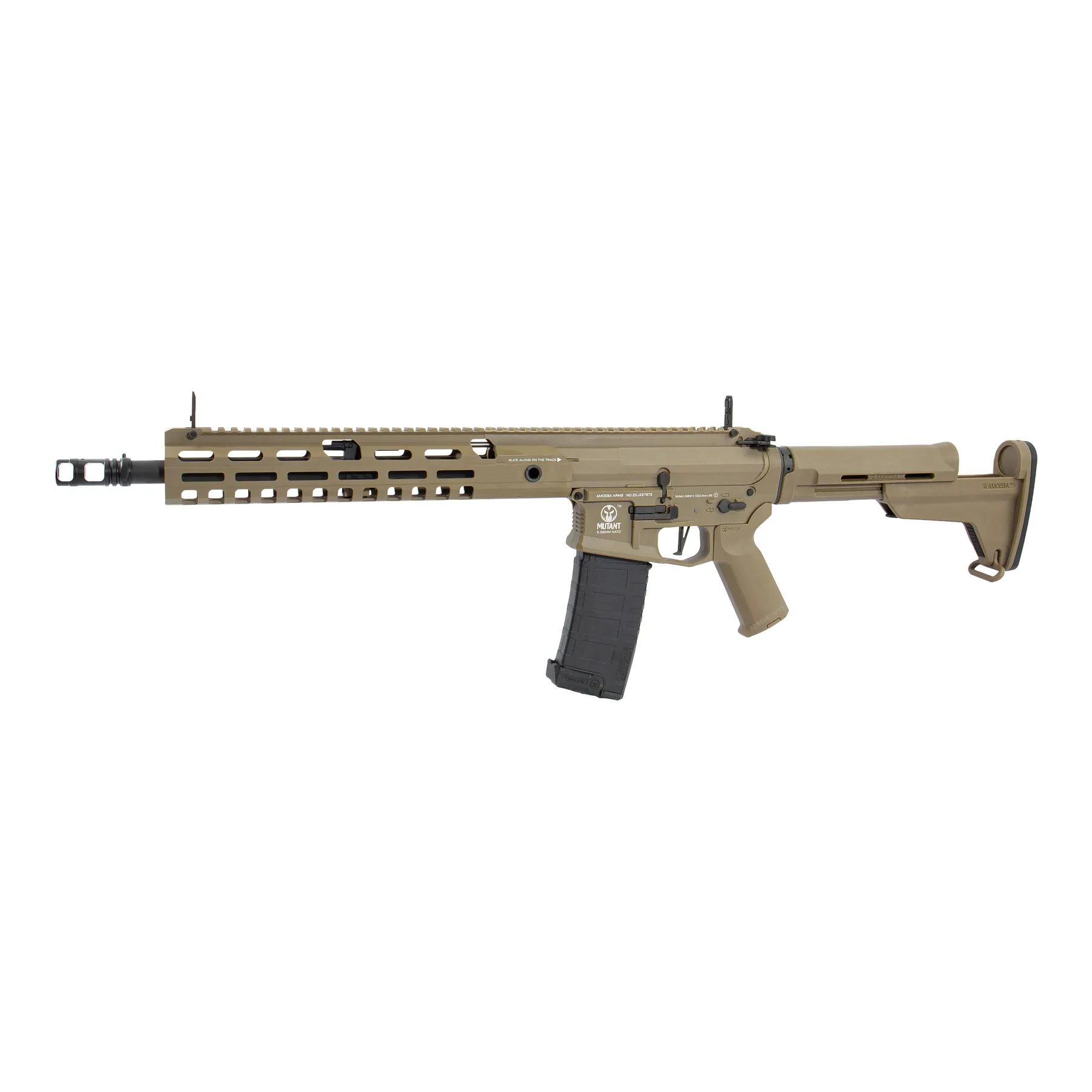Ares Amoeba M4 Mutant AMM13 EFCS (S)AEG, Dark earth