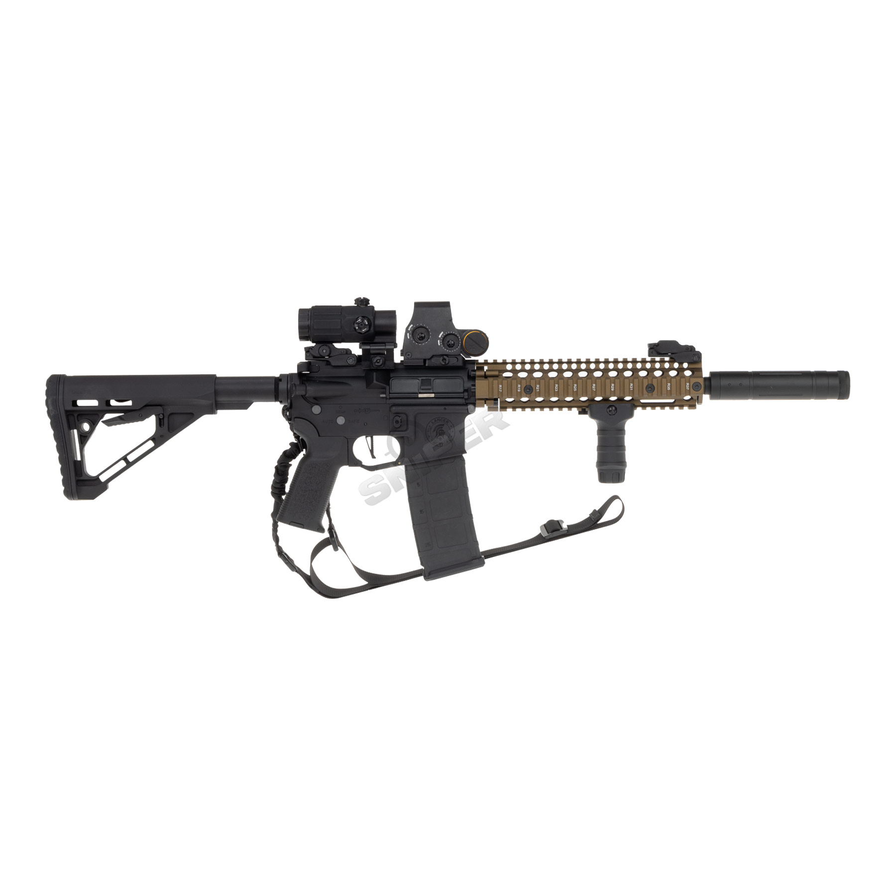 Prep my Airsoft #3 - Lancer MK18 Gen3 ETU Full Metal (S)AEG, Black/Bronze
