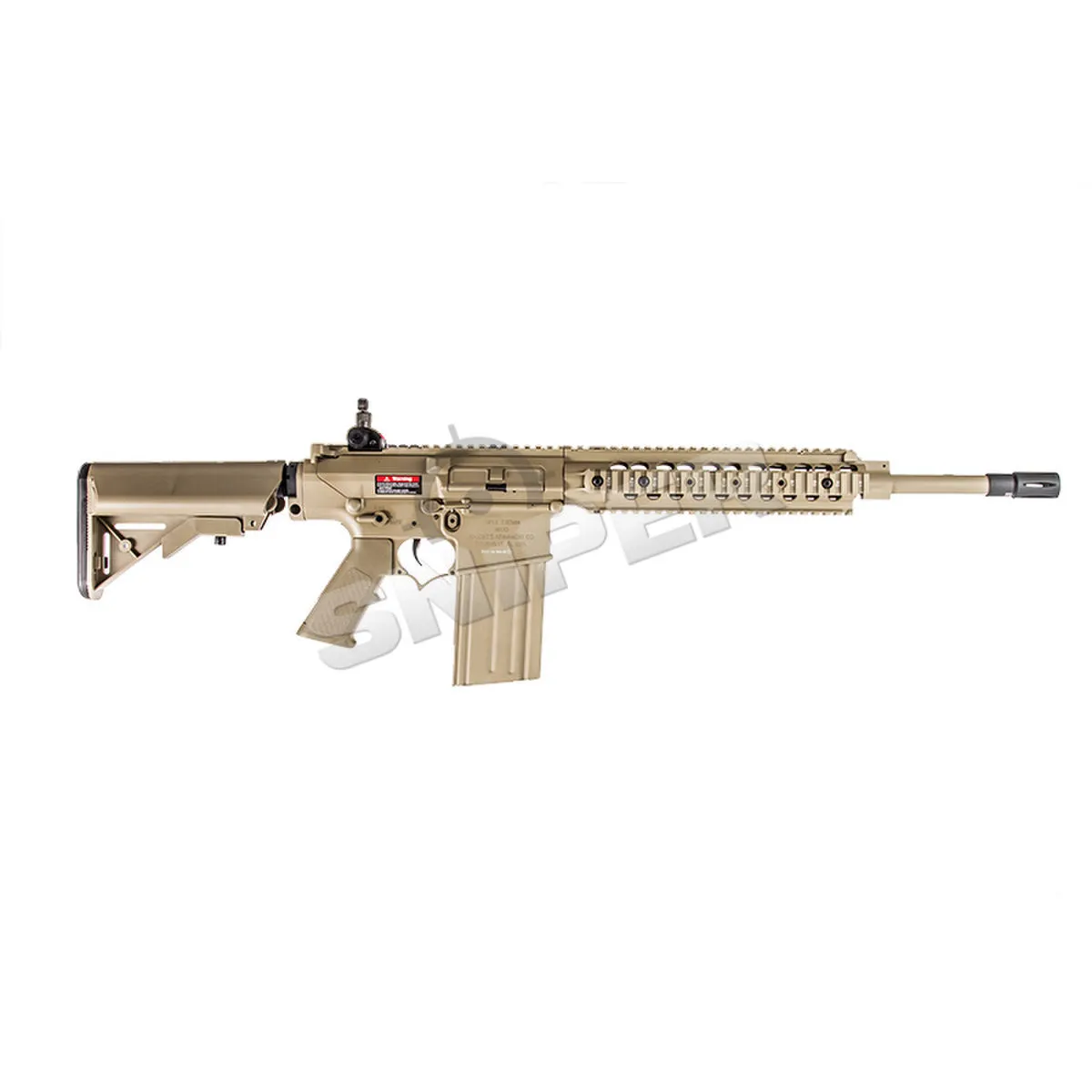 SR25 Carbine Tan, (S)AEG