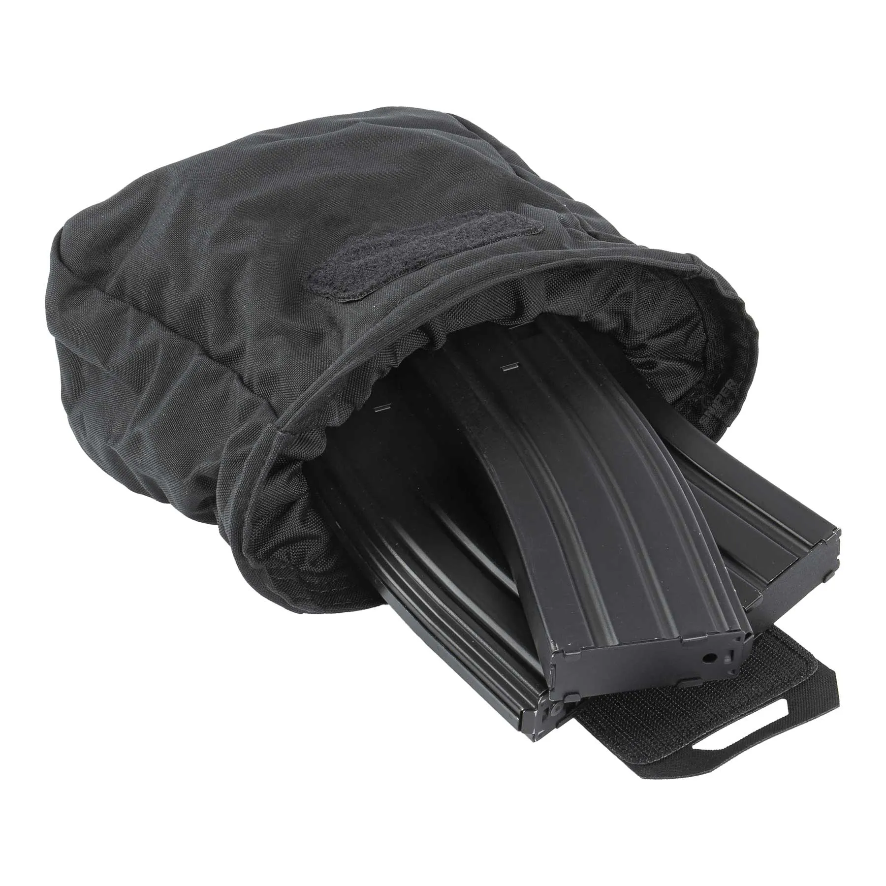 Short Dump Bag, Black